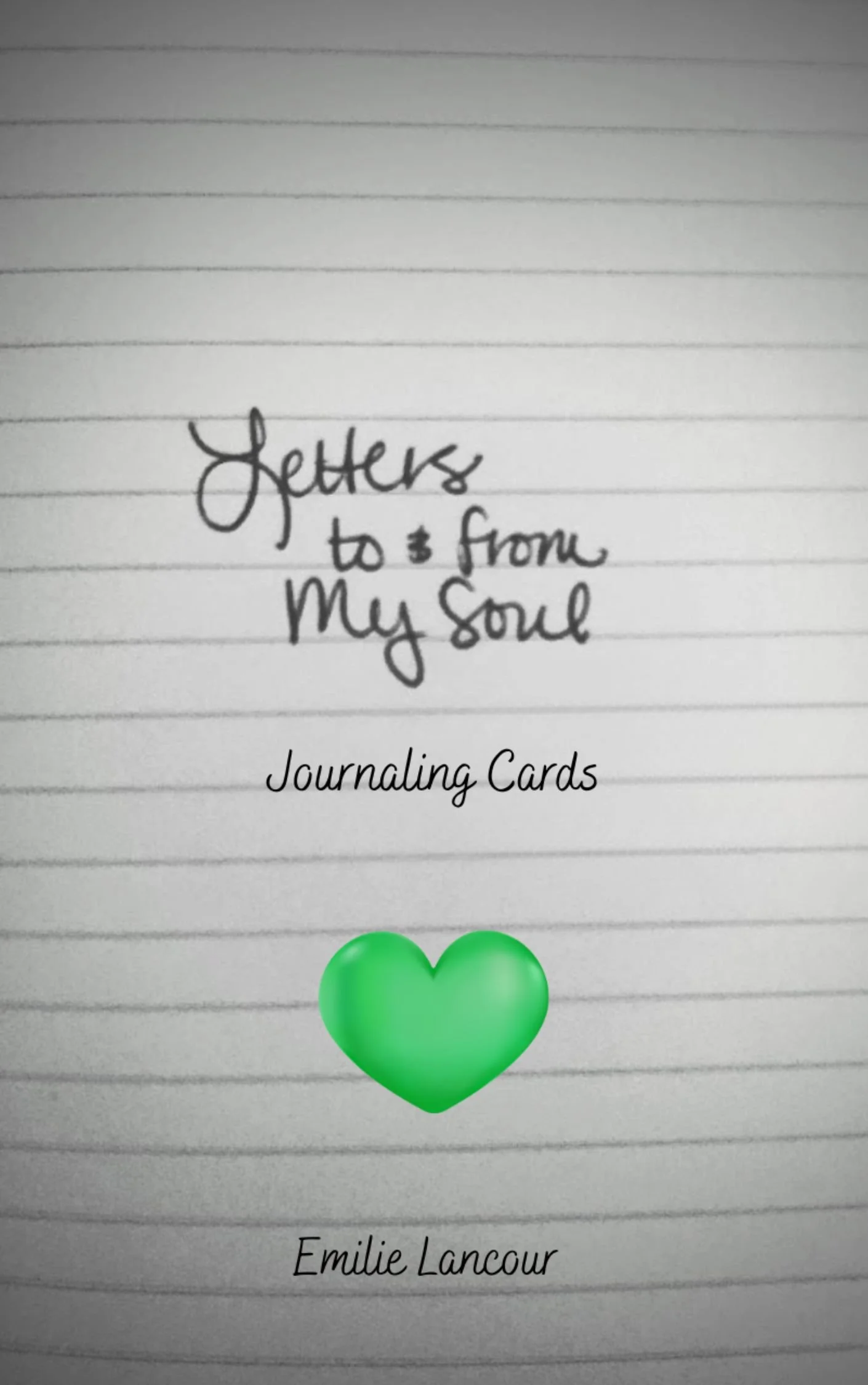  If you're looking for inspiration one prompt at a time, this card deck offers meaningful questions and reflections to spark journaling, self-discovery, and connection. This is connected to the book, Letters To & From My Soul.