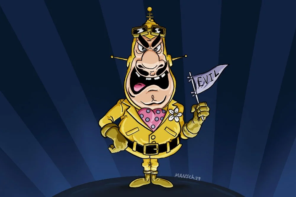 Baron Buttz from SNOTS Call of Doody graphic novel