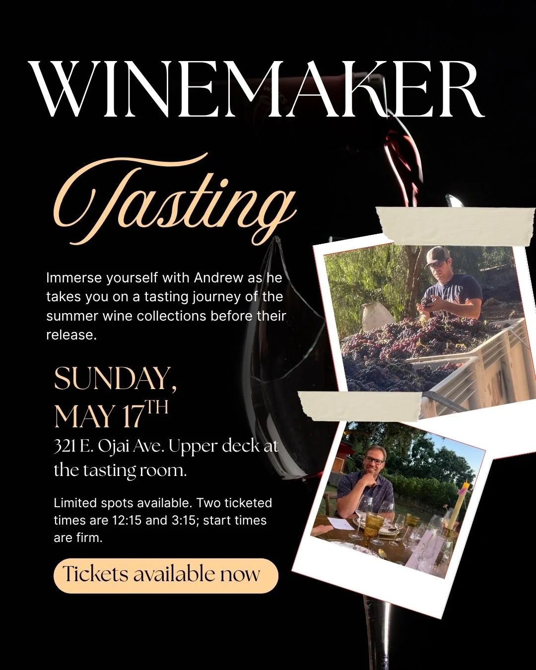Winemaker tasting 