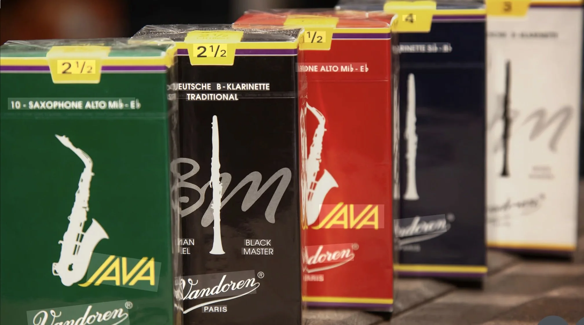 Vandoren Reeds & Moutpieces