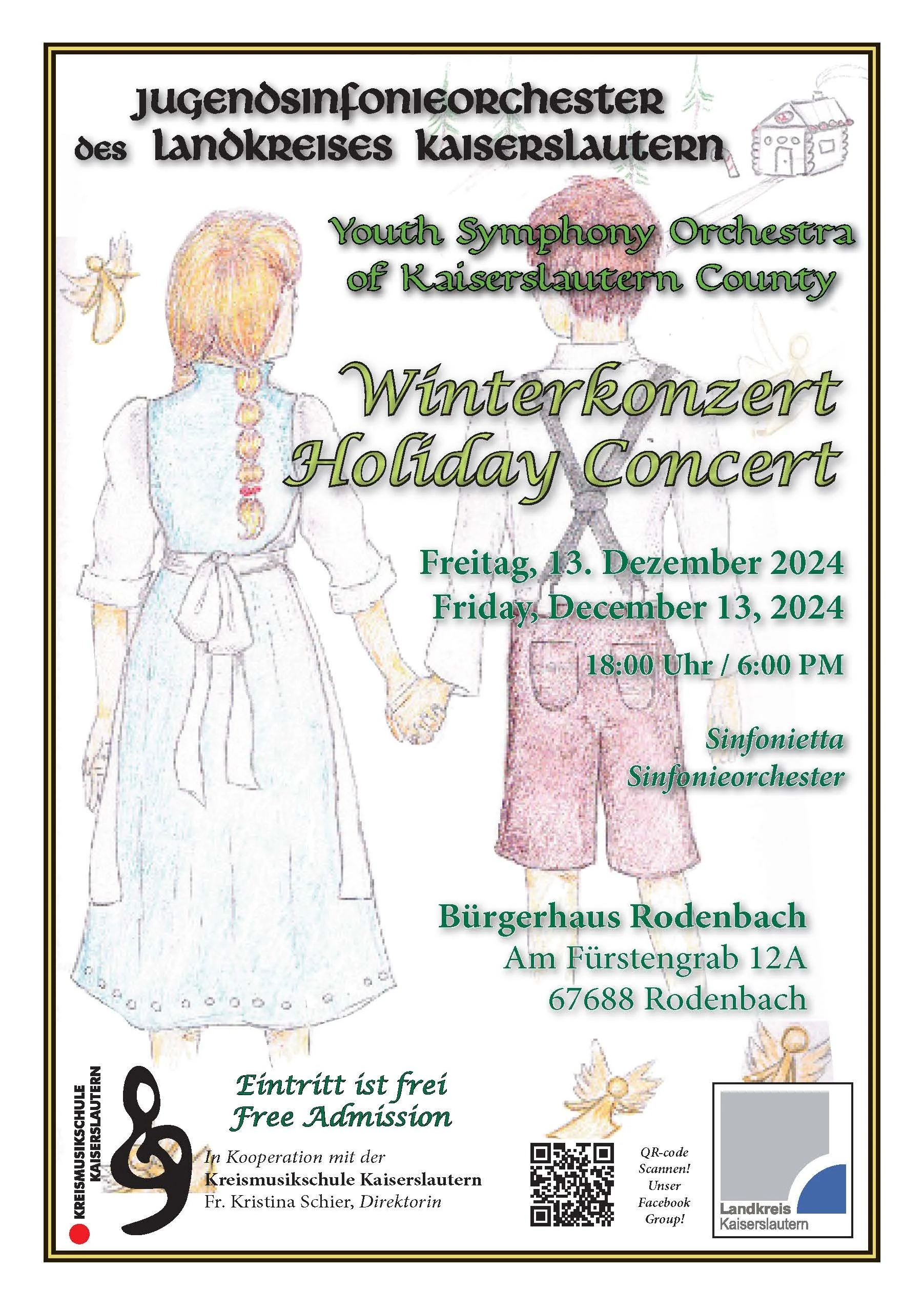 Youth Orchestra Winter Concert, Rodenbach, December 2024