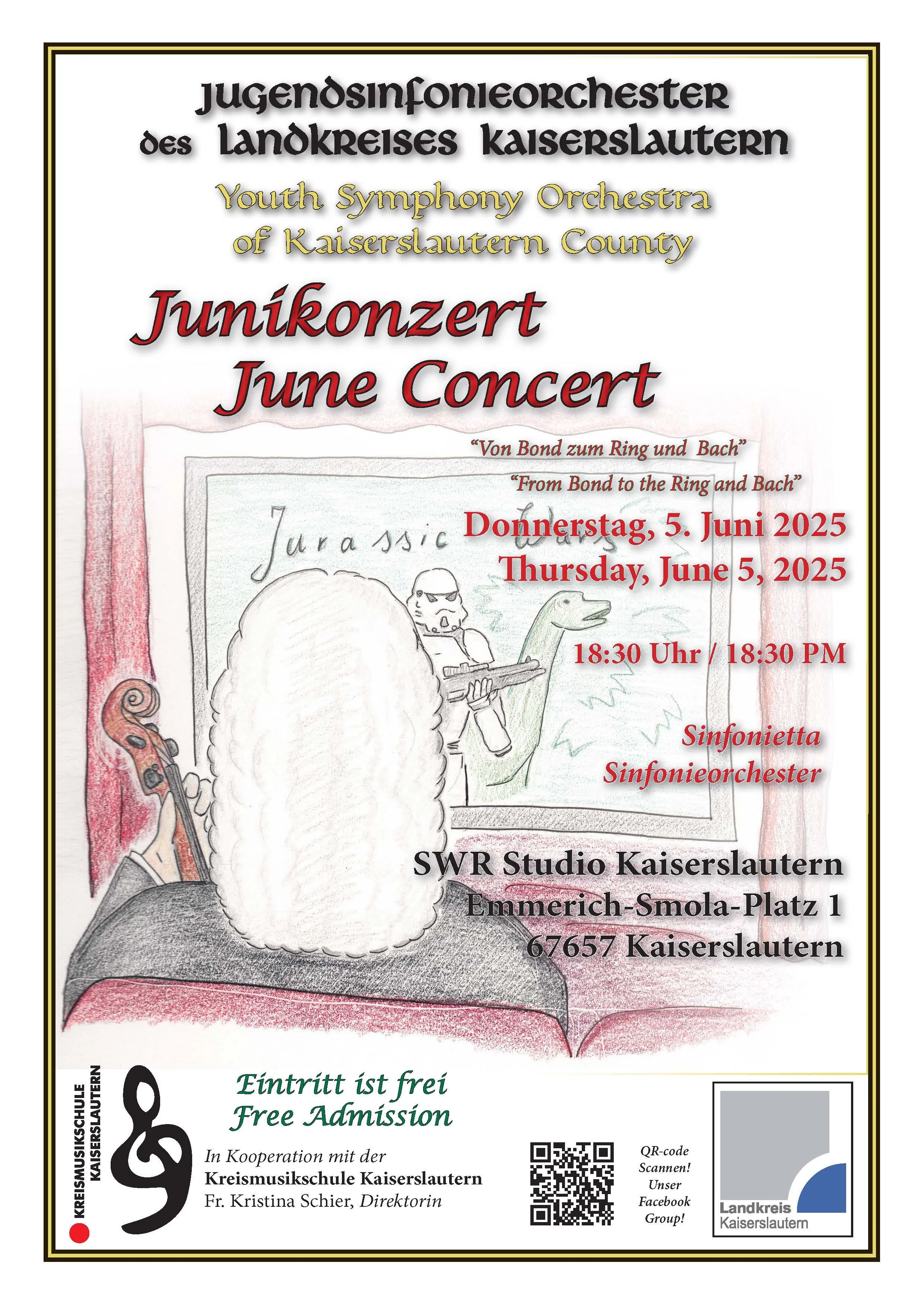 Youth Orchestra Concert, SWR Studio Kaiserslautern, June 2025