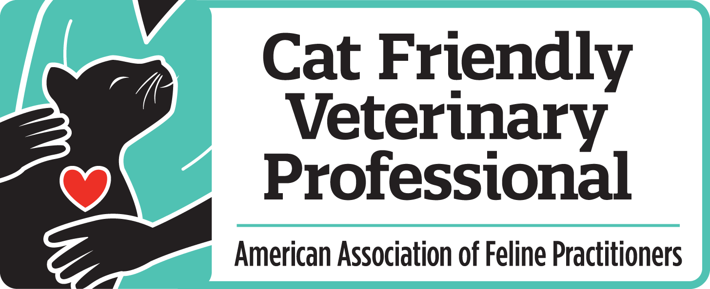 Cat Friendly Veterinary Professional badge.