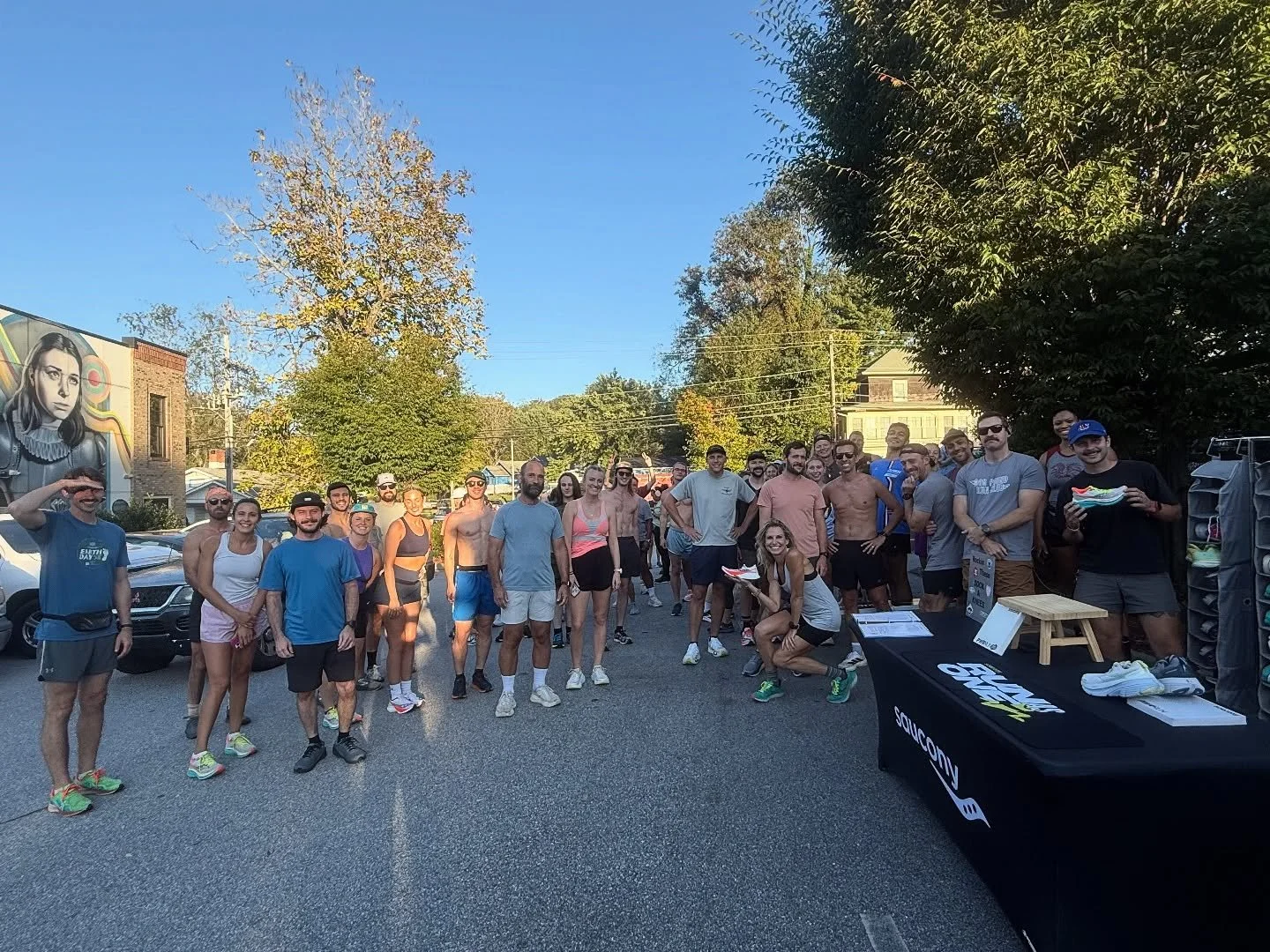 Thanks to everyone who came out to our @saucony demo last week! See you tonight at @archetypebrewingavl 🍻

As a friendly reminder, please try to not block anyone in with parking so everyone can leave safely. We appreciate you guys!! Have a great run