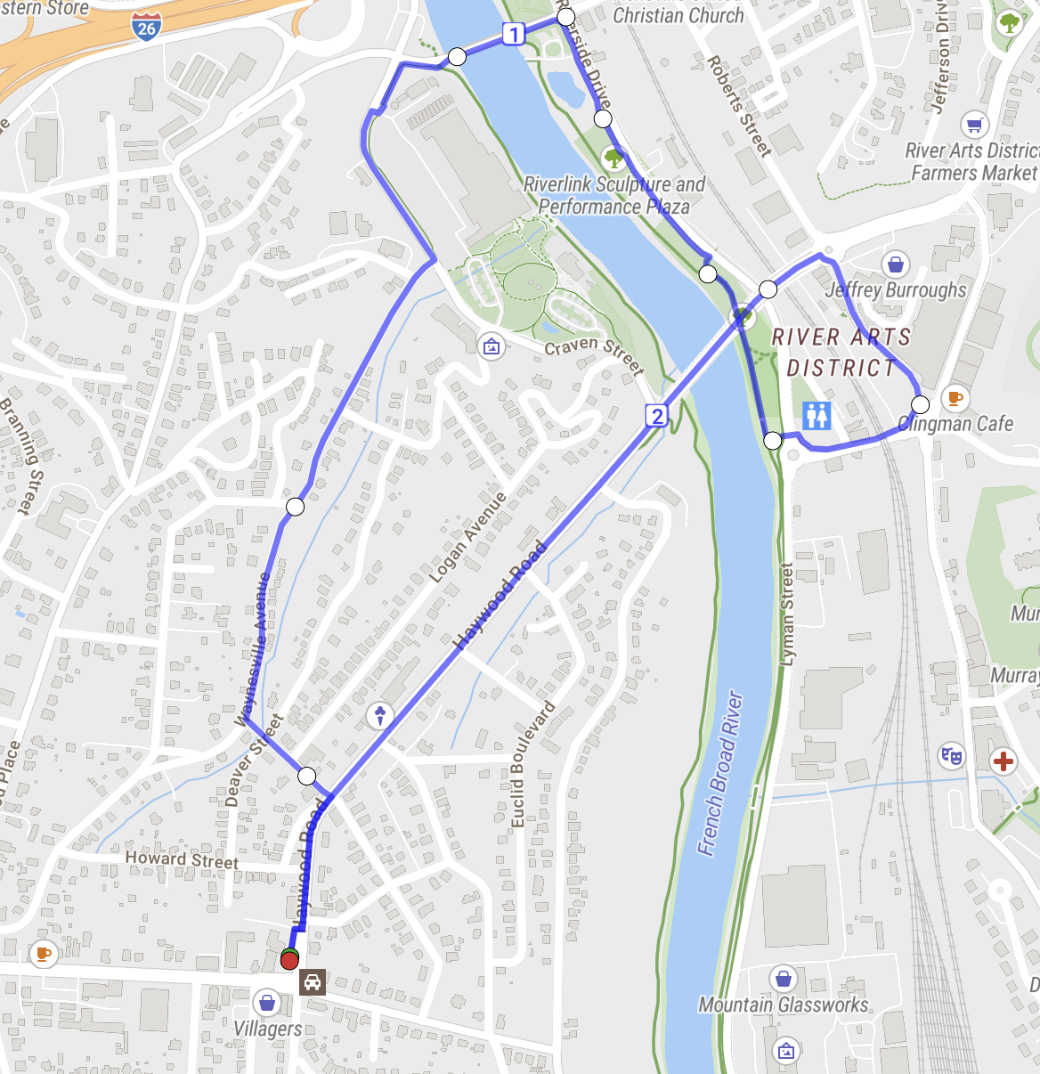 Summer Route Option B