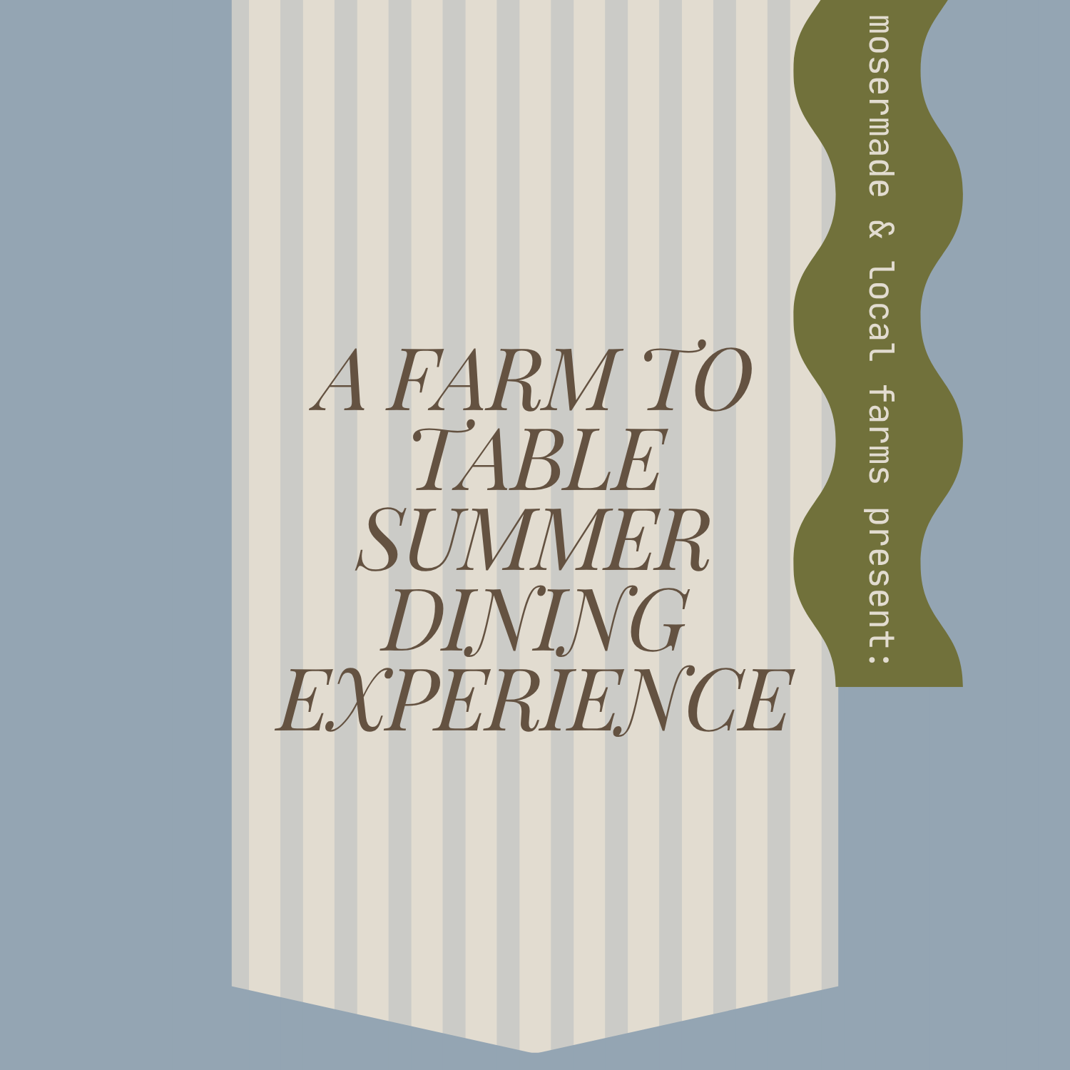 Farm to Table Summer Dining Experience