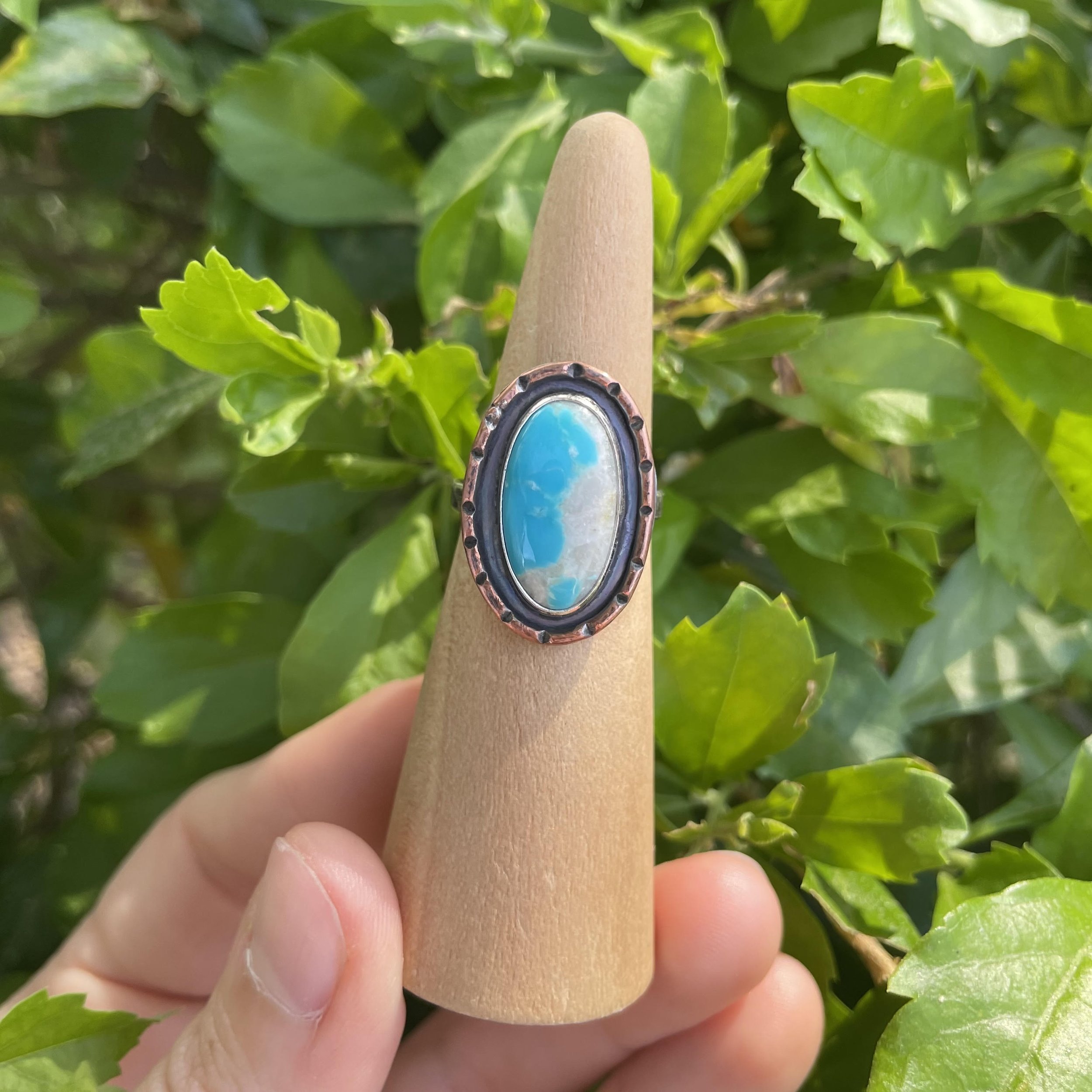 Turquoise w/ Copper 7.75