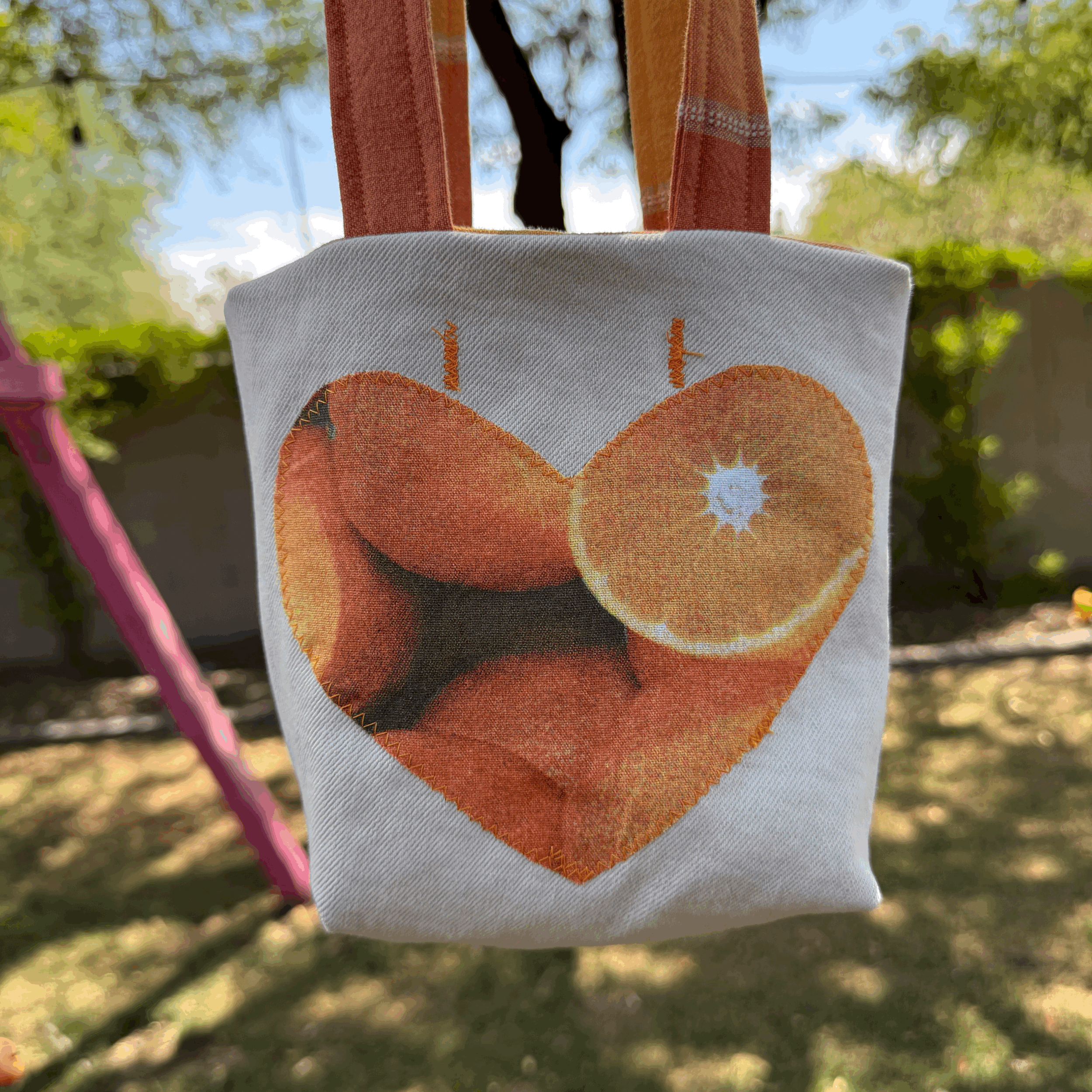 Orange Tote