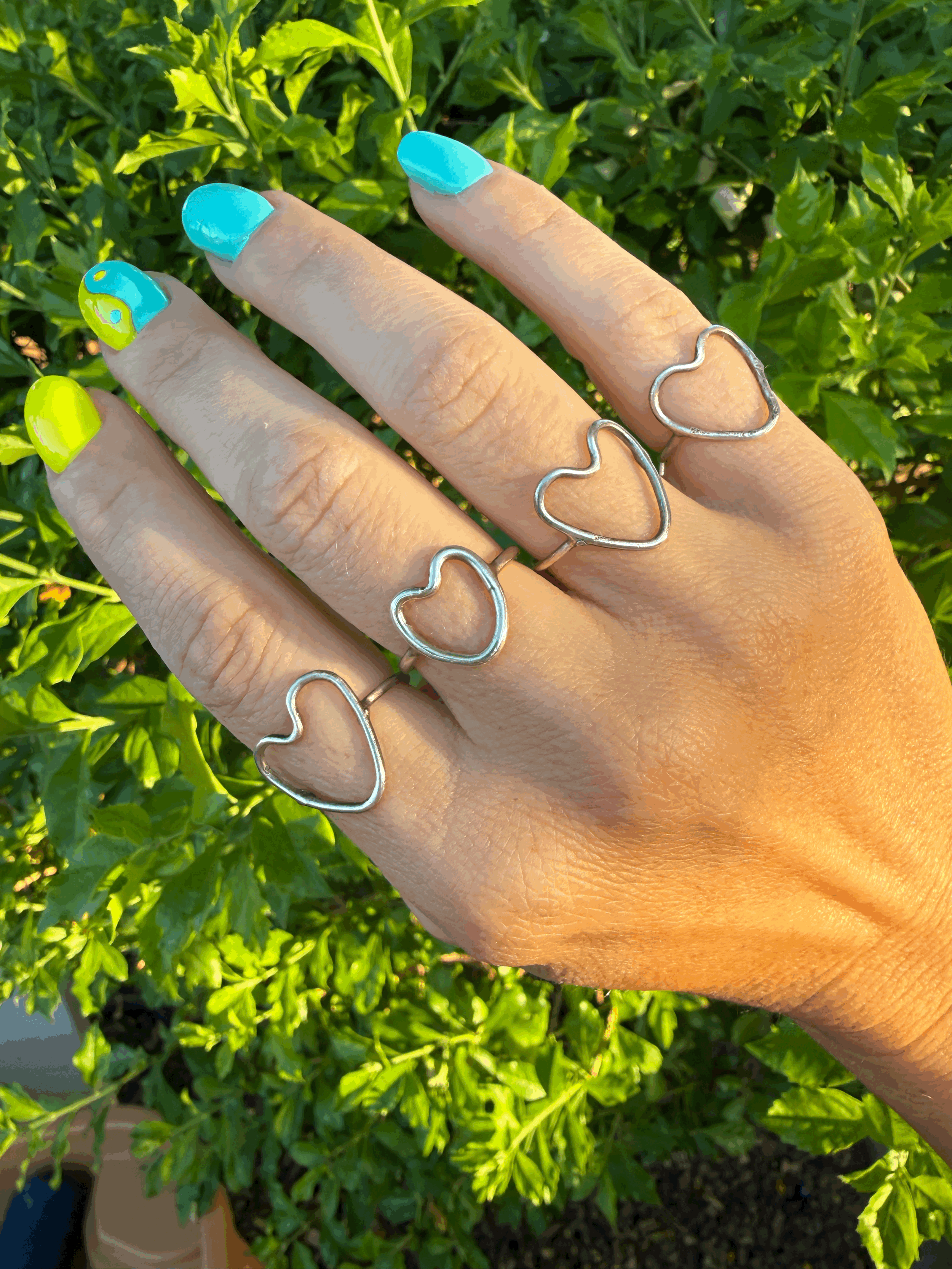 Handmade Heart Ring