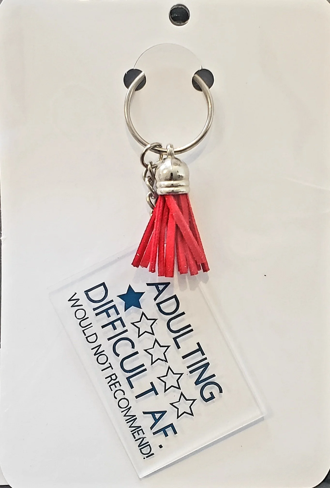 Adulting Difficult AF Keychain
