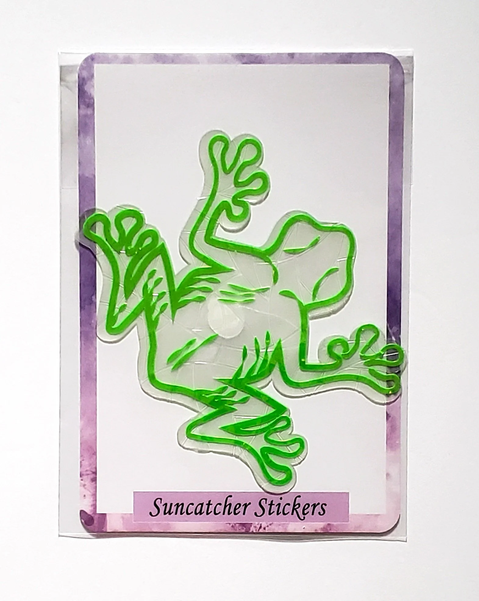 Frog Suncatcher Sticker