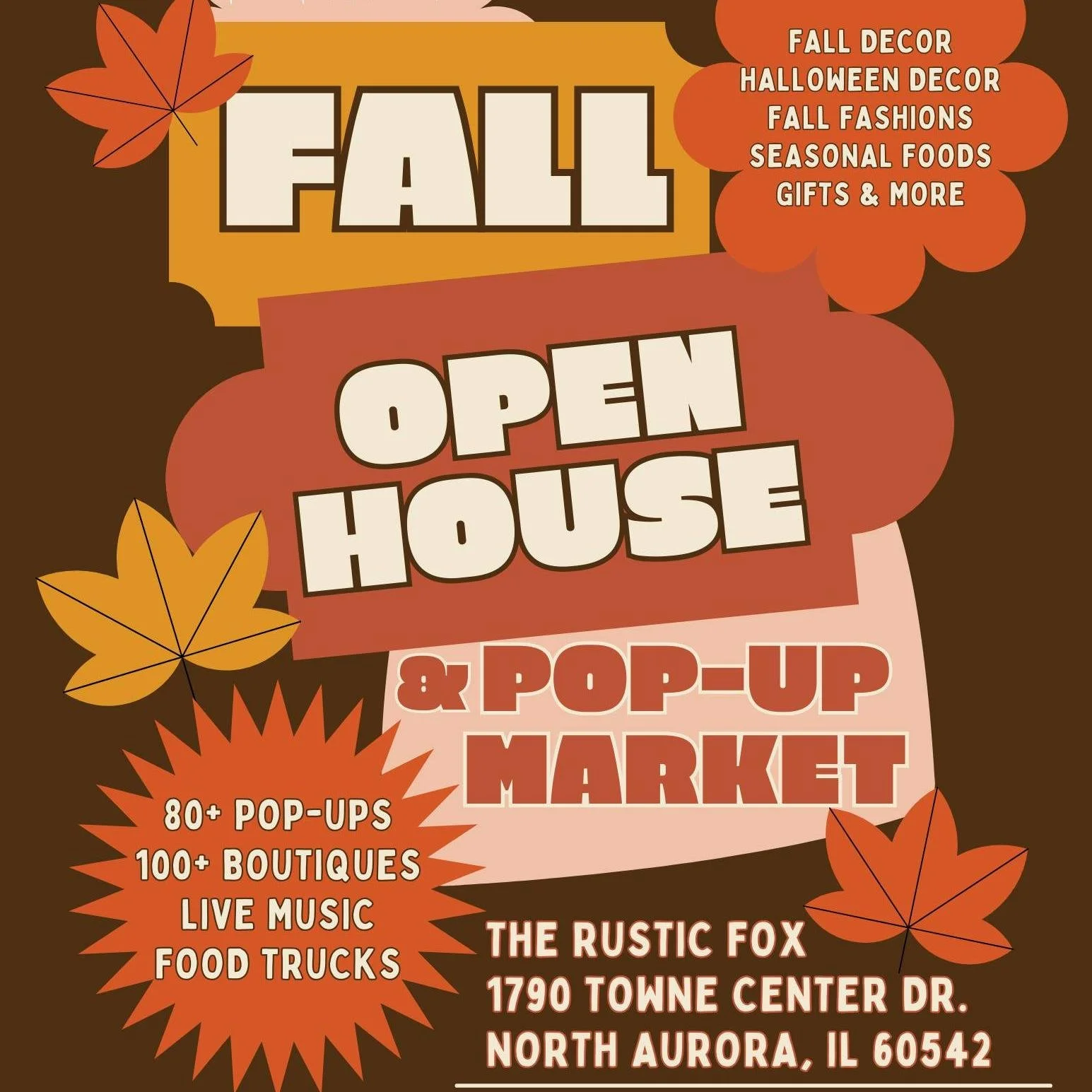 Join me this weekend at Rustic Fox's Open House & Market in North Aurora, IL, from 10 a.m. to 2 p.m. Explore a diverse selection of over 60 vendors showcasing unique products and local crafts. Don’t miss this opportunity to discover somethi