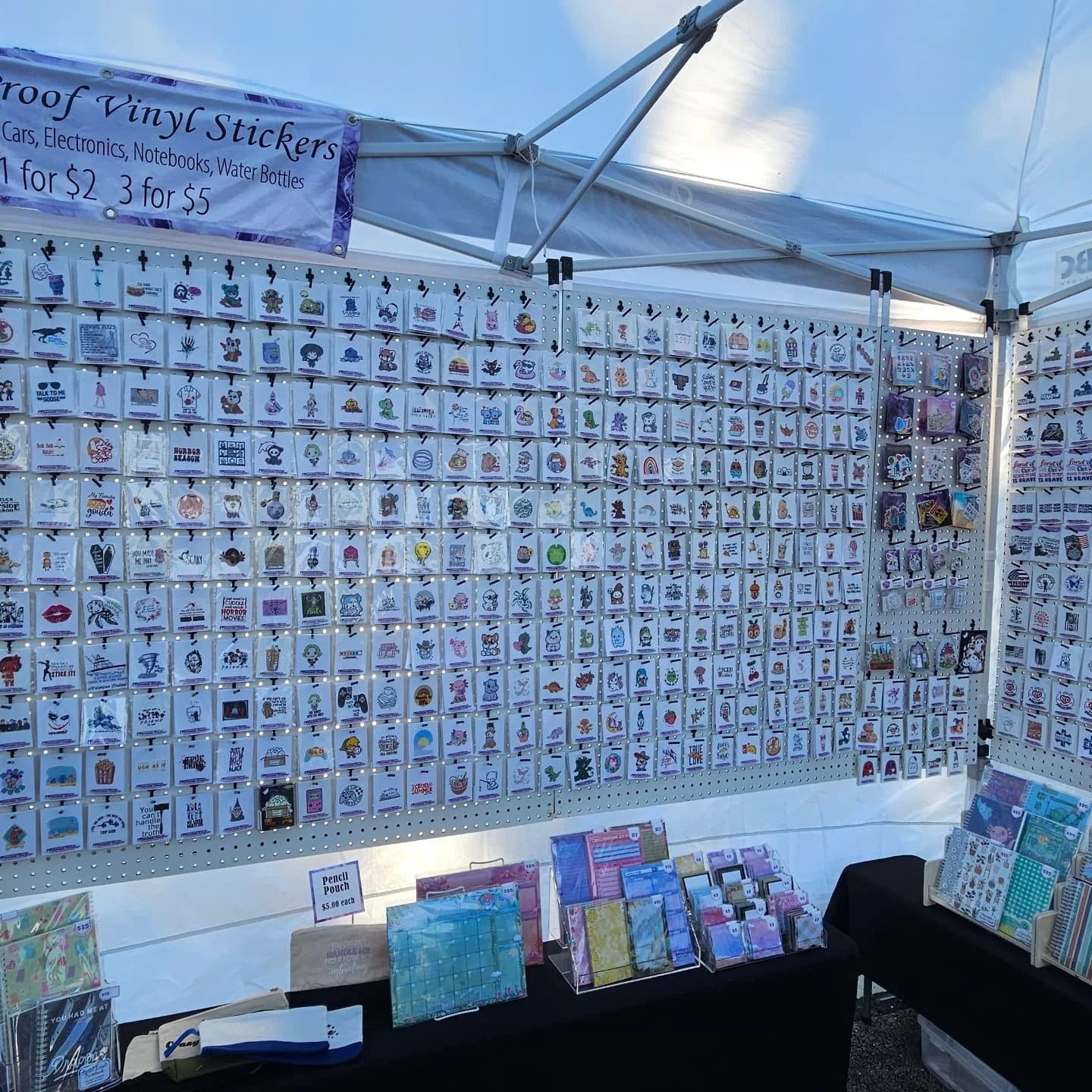 @artisan_collective_batavia Come and explore the magical world of stickers and stationary today from 8am to 12pm. 
Also make sure to check out our 12 new sticker designs and phone charms. 
Can't make it in-person no worries. Shop with us online. www