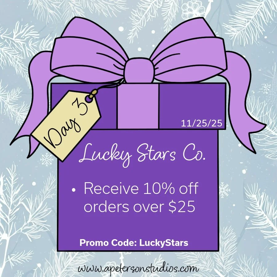 Day 3 of 12 Days of Gifting celebrates our love for Japanese culture with charming Lucky Stars! Celebrate with 10% off any order over $25&mdash;featuring Jars, Ornaments, and Mystery Boxes packed with good fortune and fun. Grab your lucky charm today