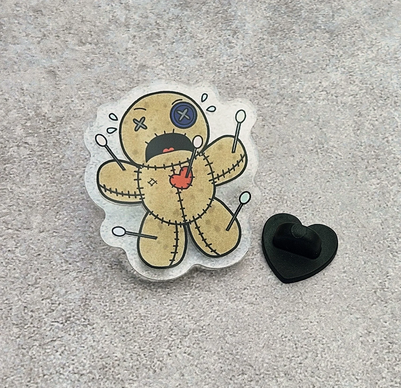 Voodoo Doll Pin