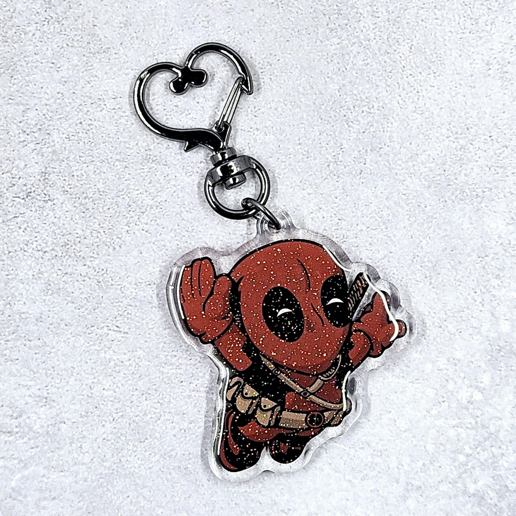 Kawaii Deadpool Keychain