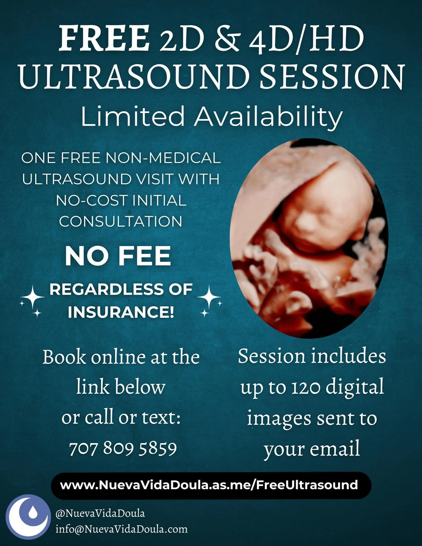 ✨ See your baby, feel supported ✨
We&rsquo;re offering FREE 4D/HD ultrasounds with your initial doula consultation, 💕fee free regardless of insurance coverage 💕
We&rsquo;re here to help you feel informed, empowered, and cared for during your pregna