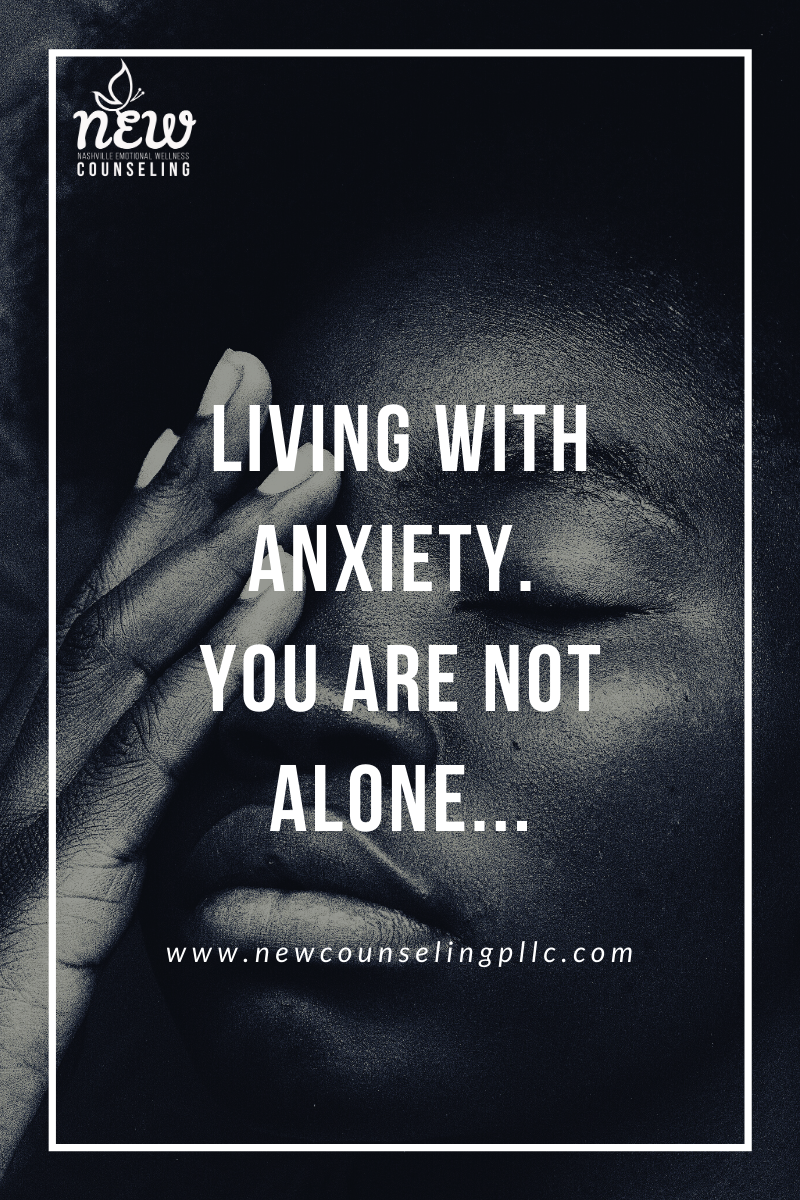 Living with Anxiety. You are not alone...