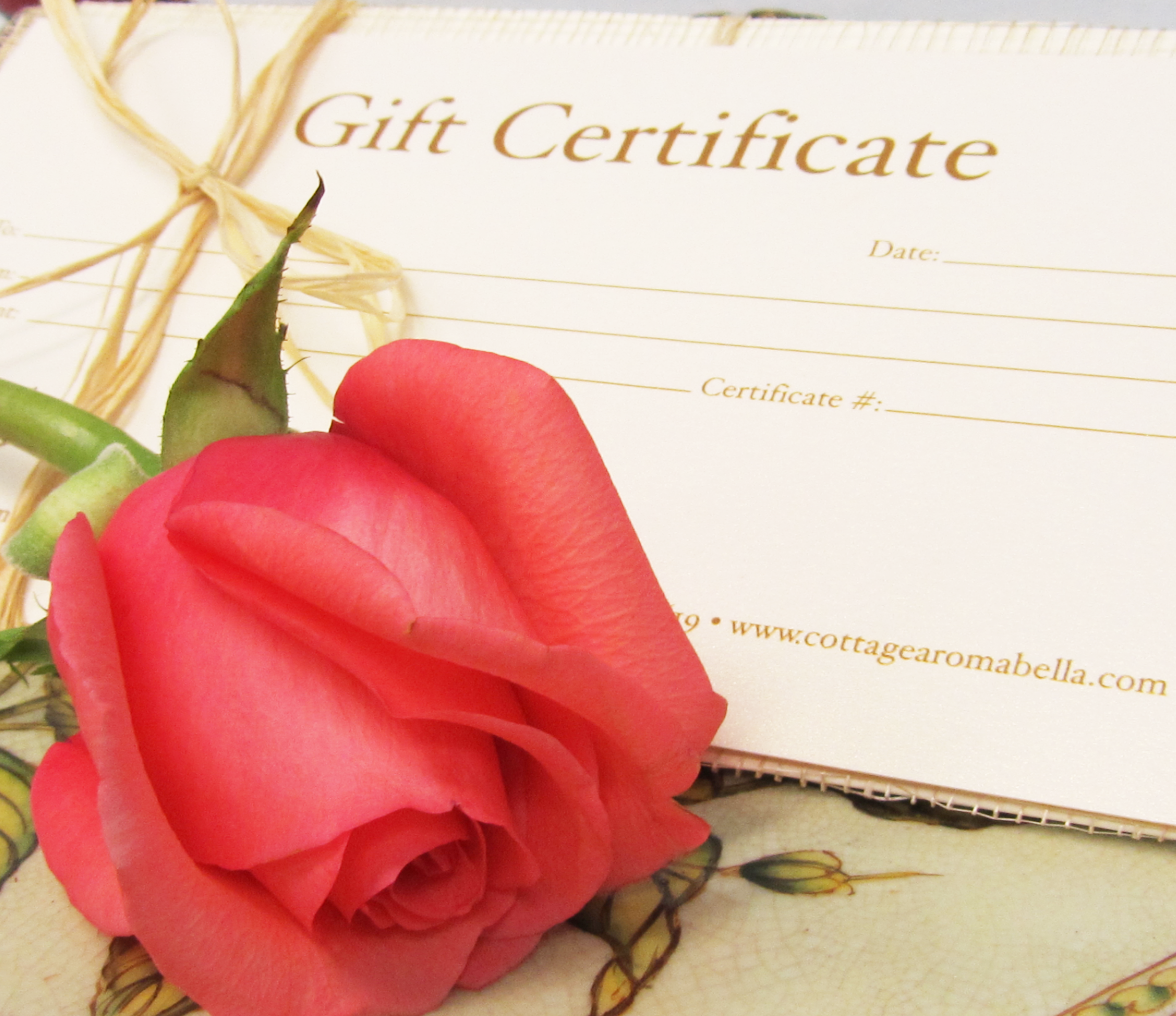 GIFT CERTIFICATES