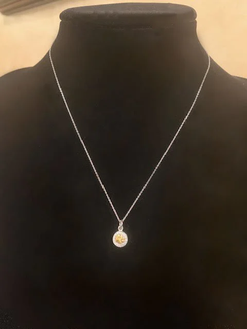 Mini  pendant sterling silver