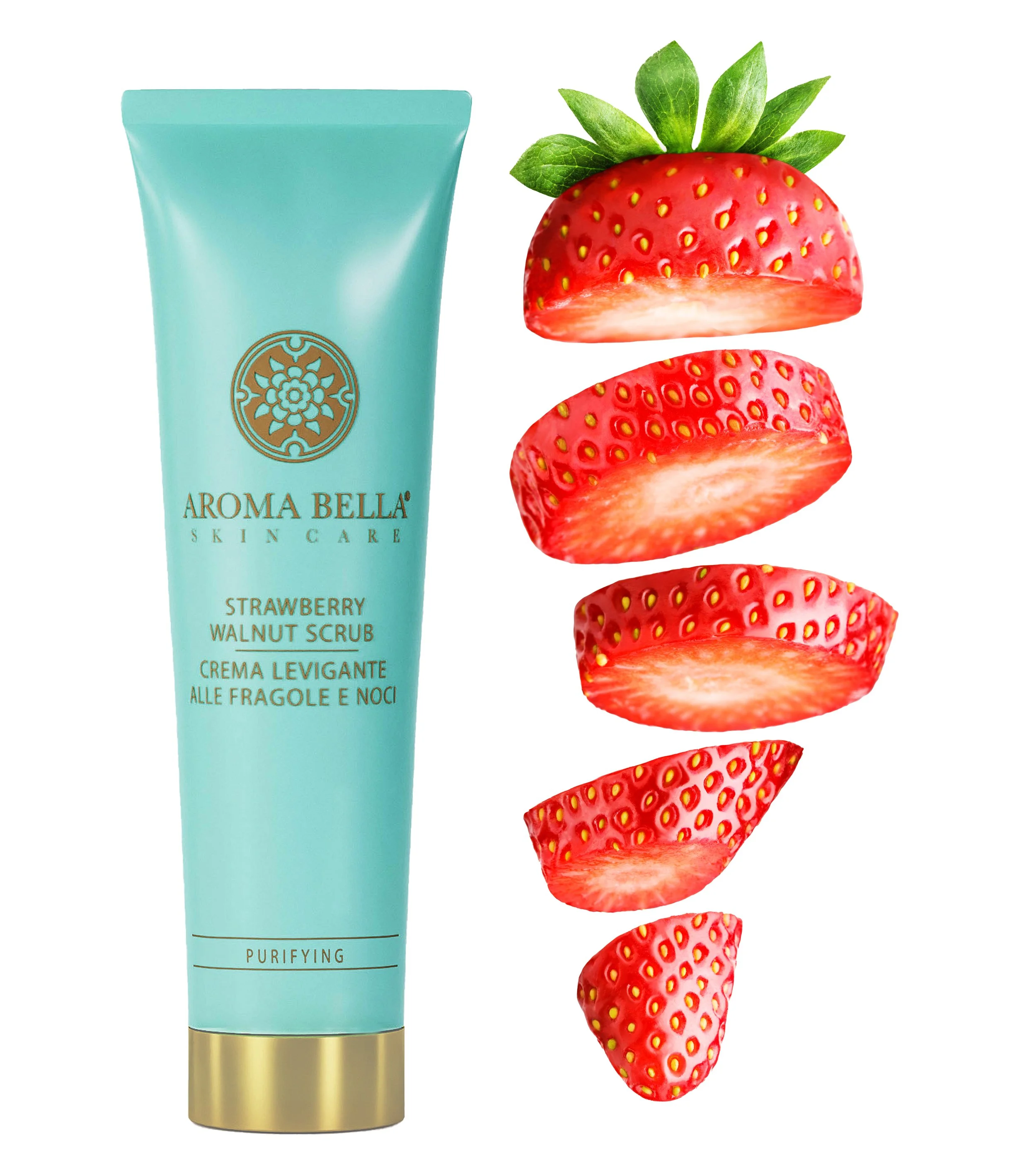 Strawberry Walnut Scrub (oily, combination skin)