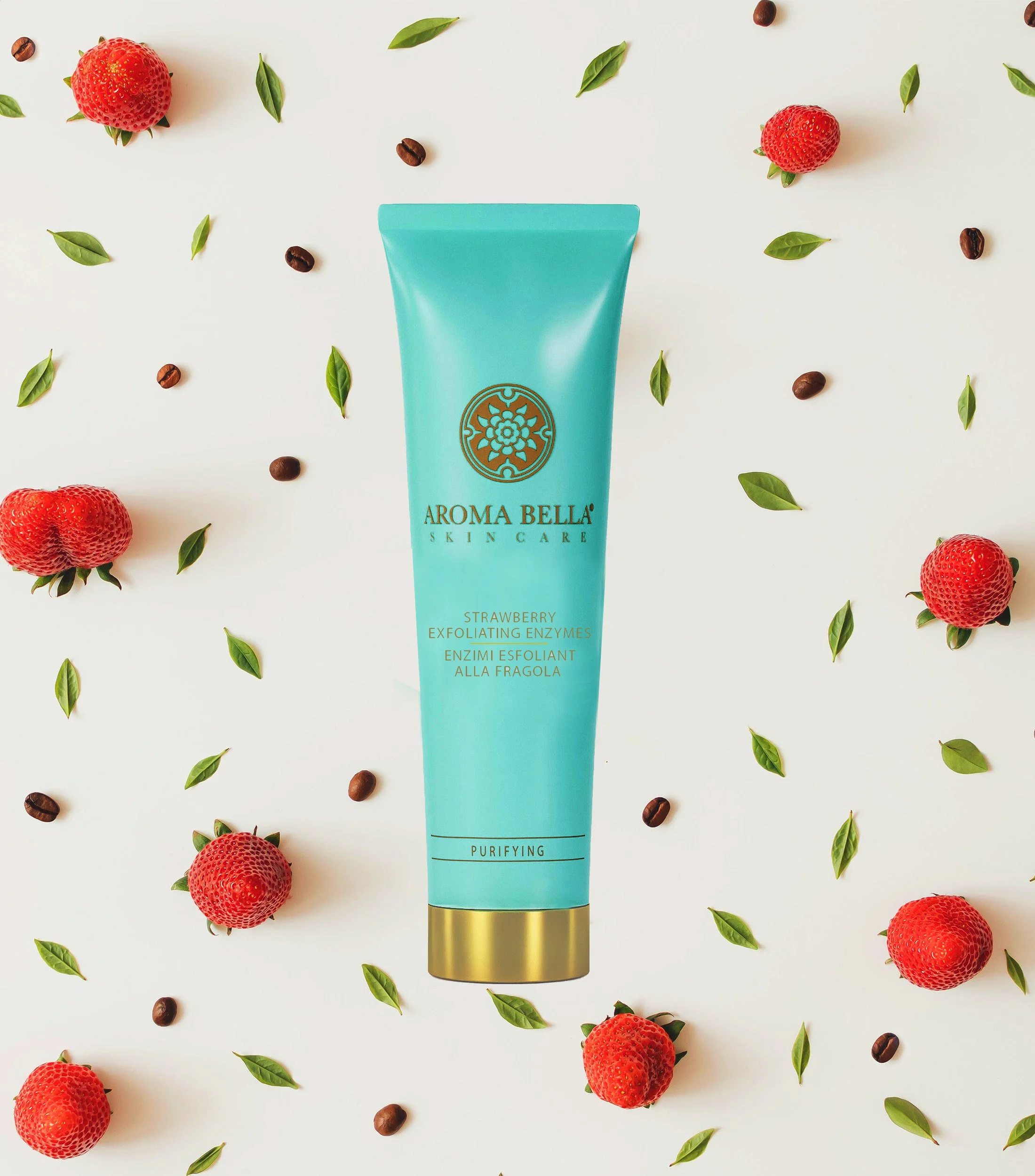Strawberry Exfoliating Enzyme 3oz. (oily, combination, blemished skin)