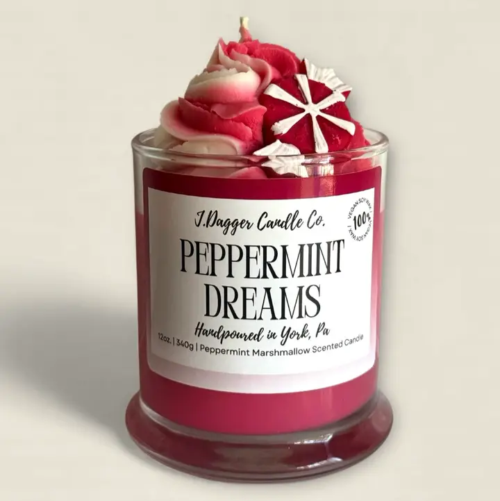 Peppermint Dreams - Soy candle