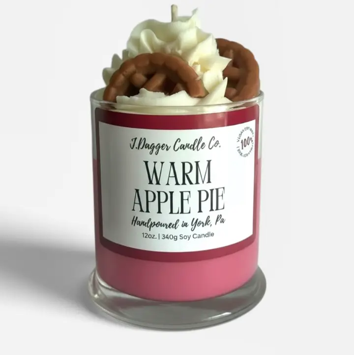 Warm Apple Pie- Soy Candles
