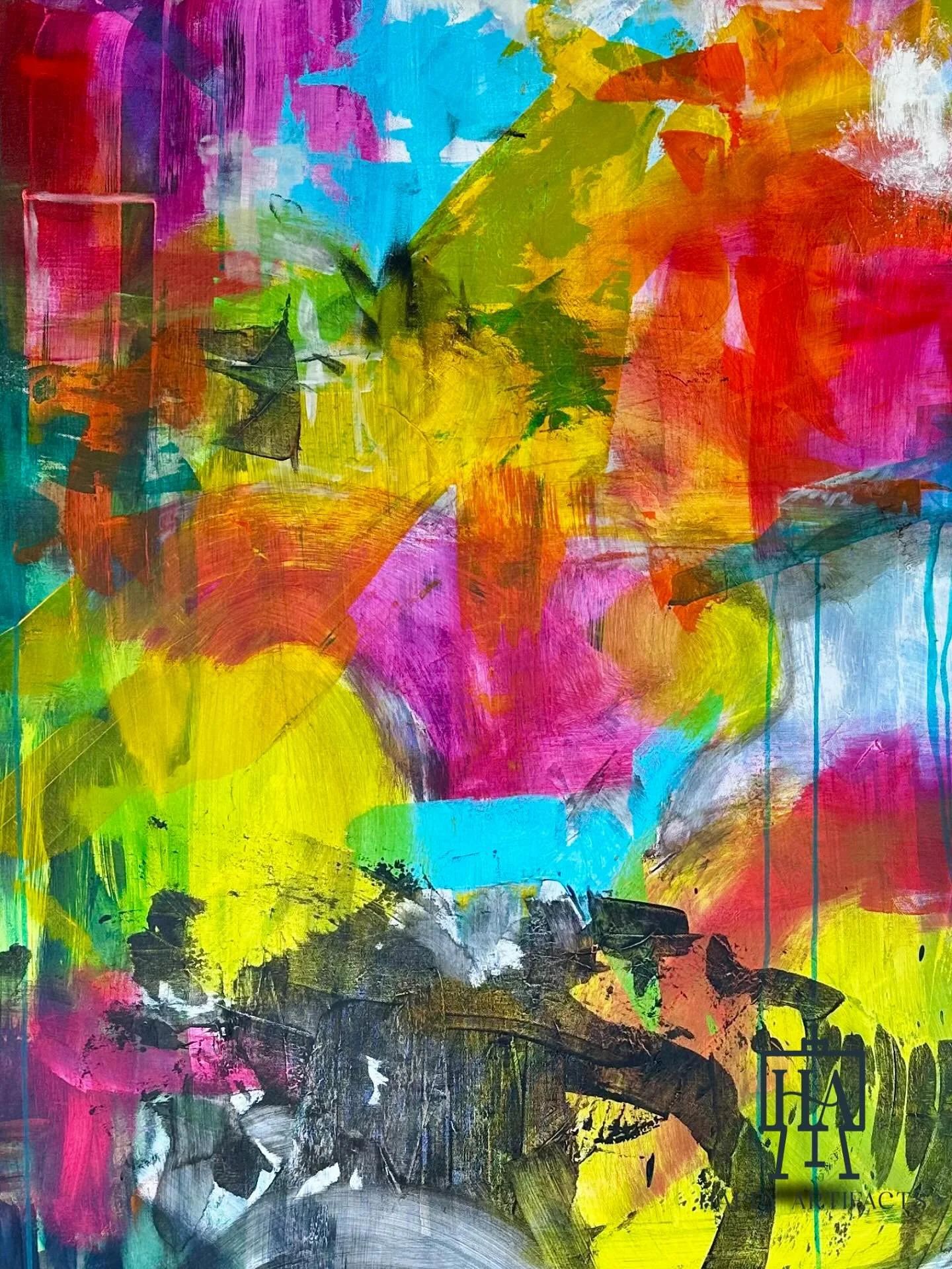 Tonight is Durhams 3rd Friday Art Walk. There are events throughout downtown, with Cecy&rsquo;s Gallery 2.0 being stop #11 on the map. I&rsquo;ll be in my studio from 6-9 to say hello and show both finished work and some in progress (like this one!).