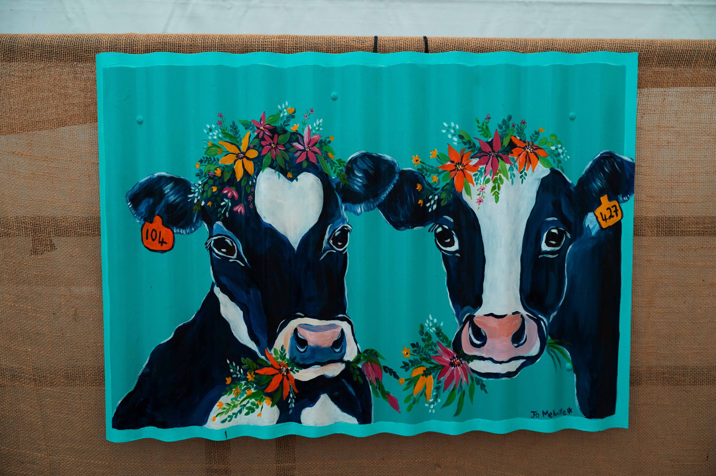 Morning From The Moo Cows. Jo Melville