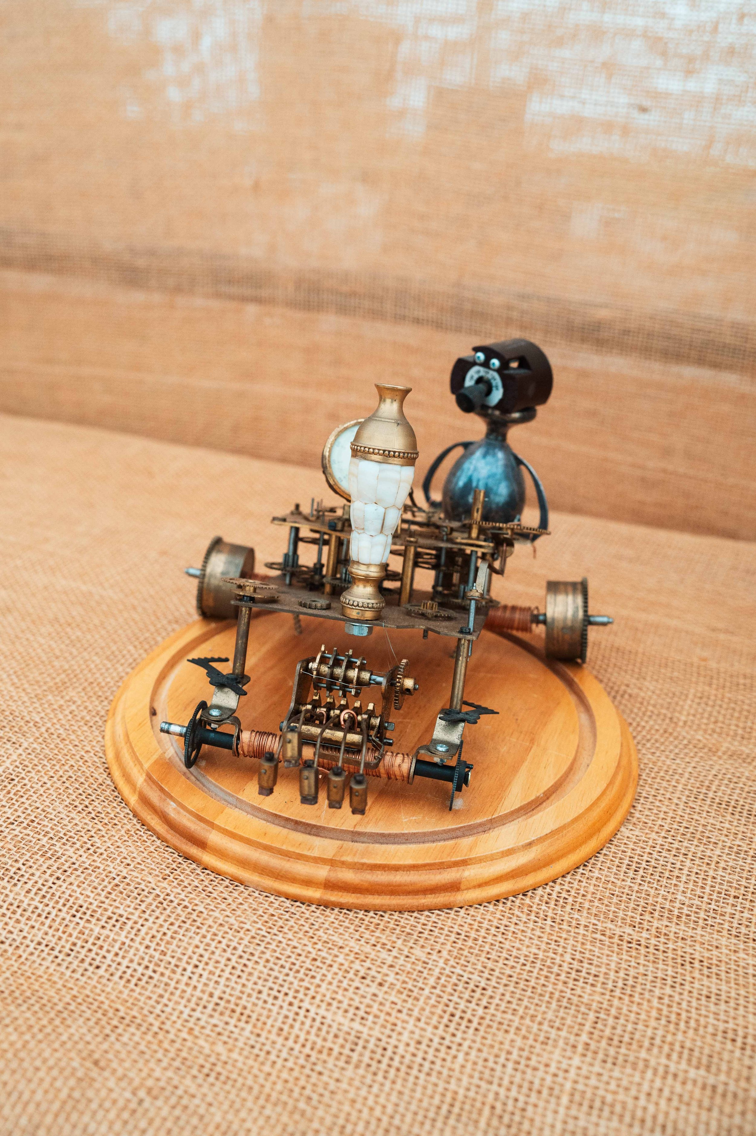 Heath Robinson Cultivator. Stuart Gray
