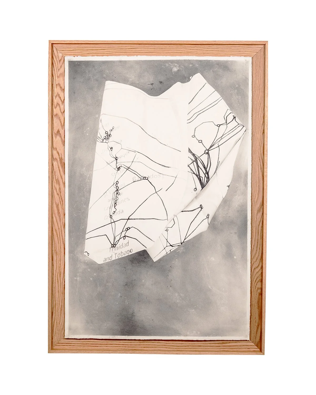 Crushed Mobius 1: Graphite on Paper