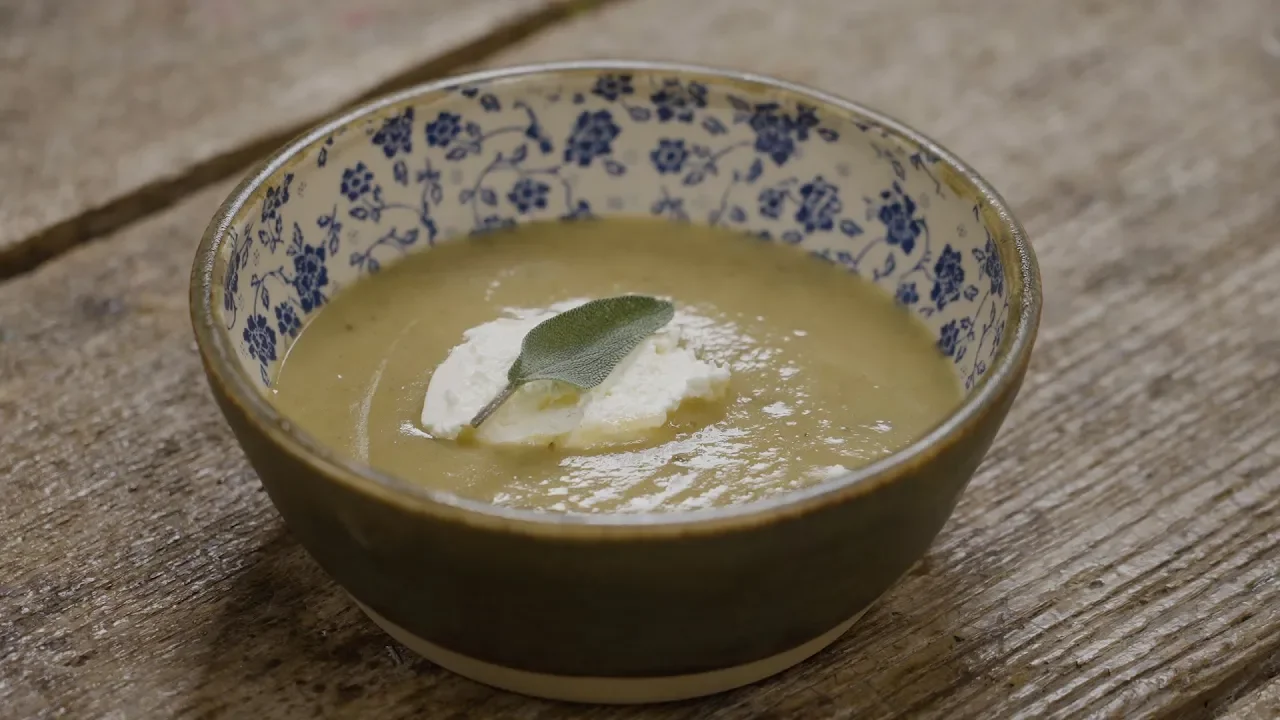 Potato Bone Marrow Soup