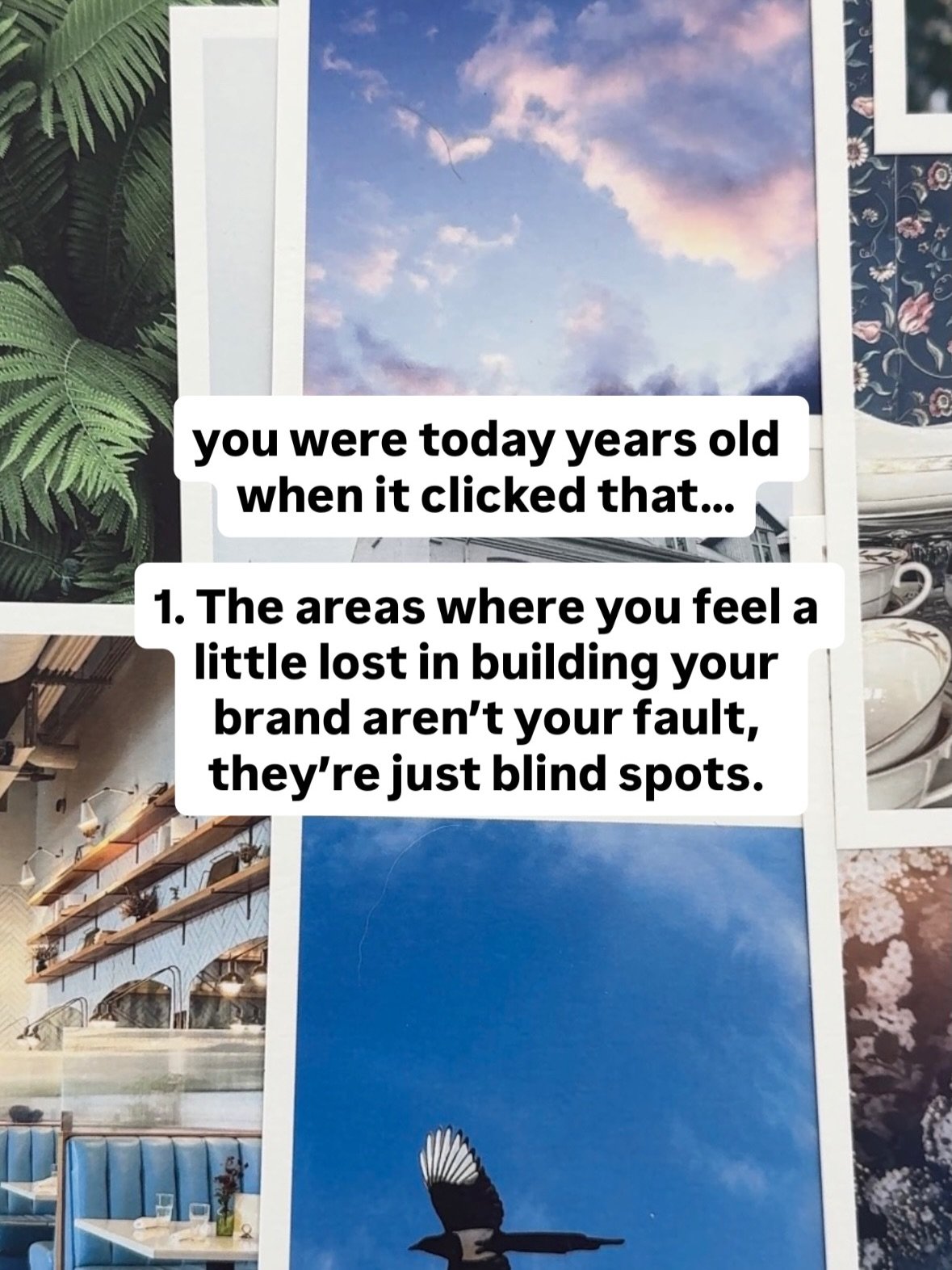 Half of you have been told that if you follow someone&rsquo;s blueprint, it&rsquo;ll be the answer. And while there are 100% foundations and systems every business needs, and frameworks that will help with everything, the next best move for you depen