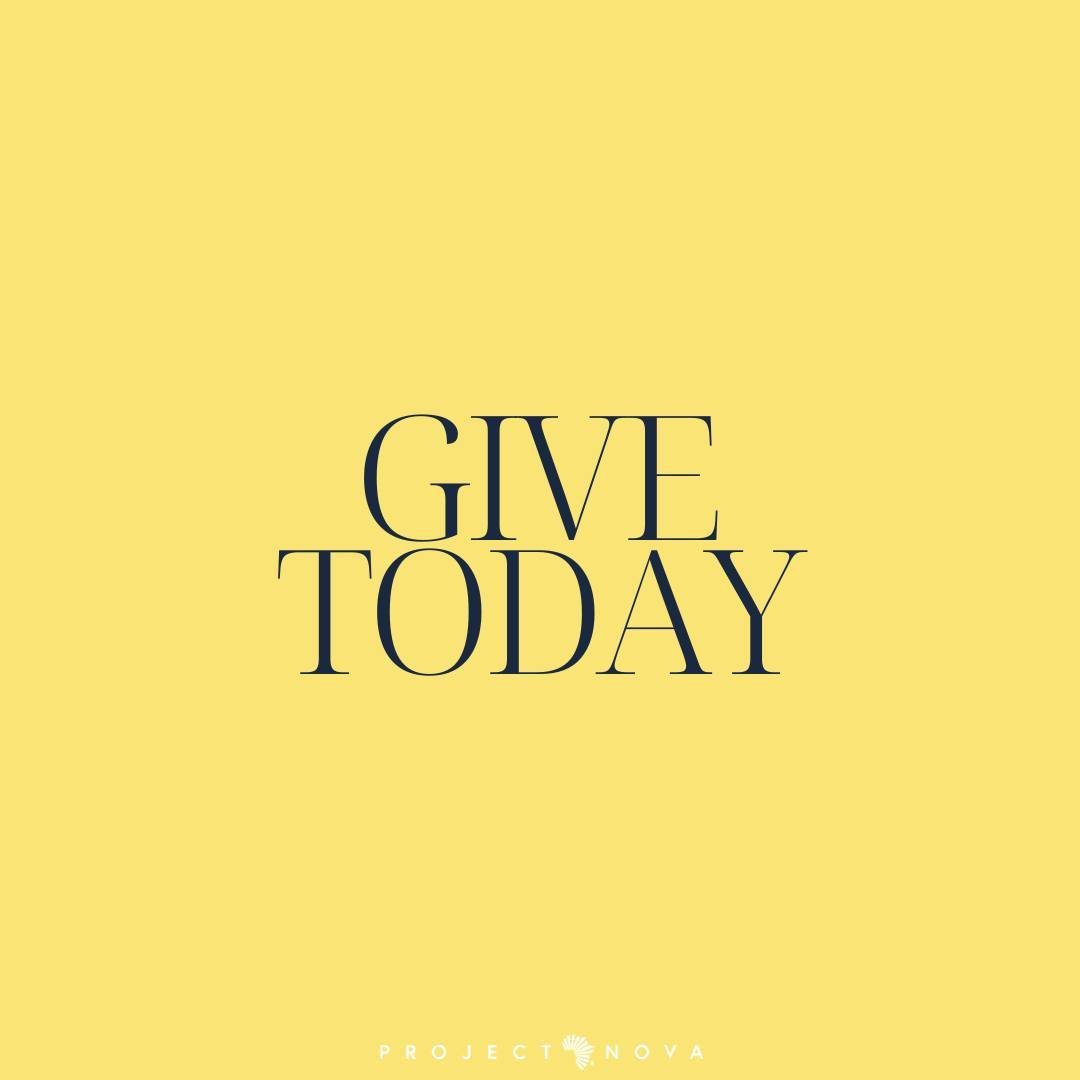 GIVE TODAY 💛⁠
⁠
⁠
⁠
#projectnova #yearendgiving #nonprofit #thecongo #spreadhope #givingback #missiontogive #solarlight