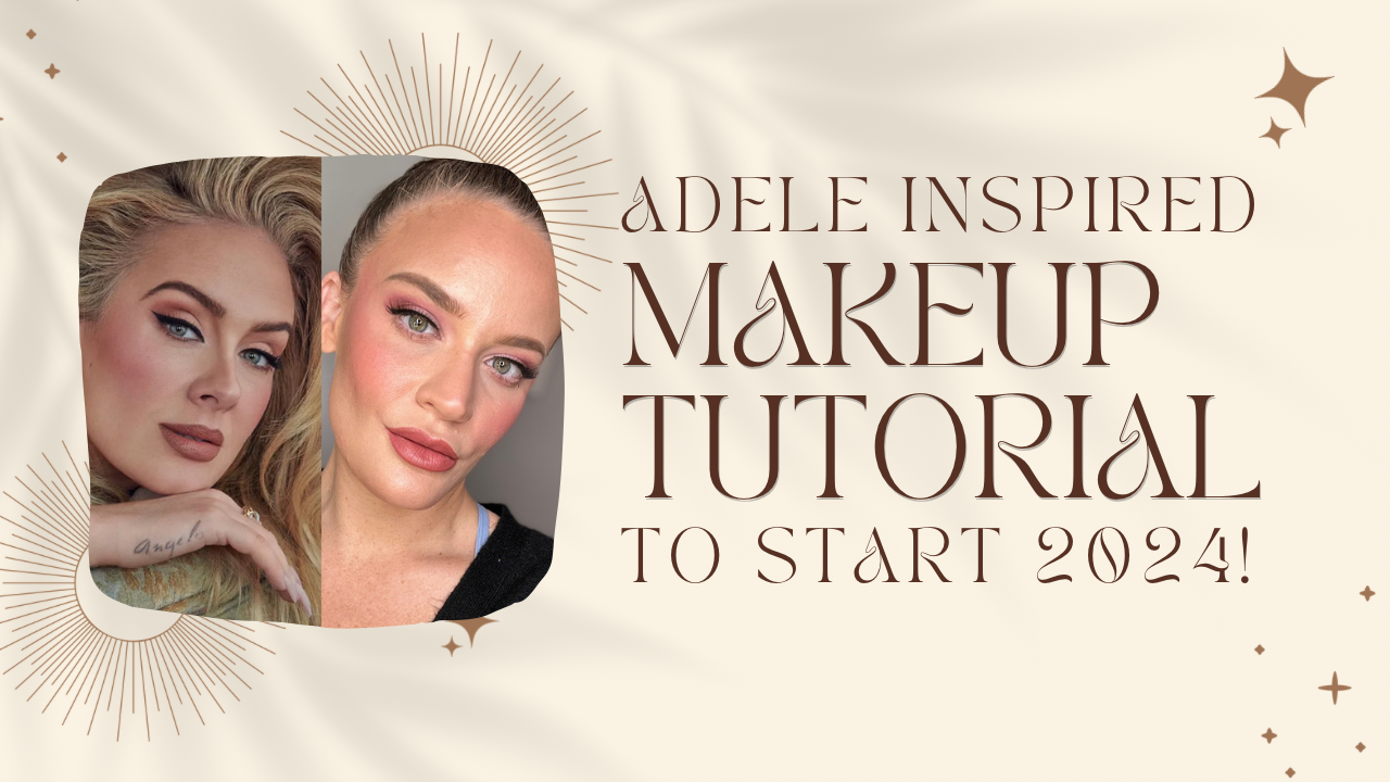 Adele Inspired Makeup Tutorial to Start 2024!