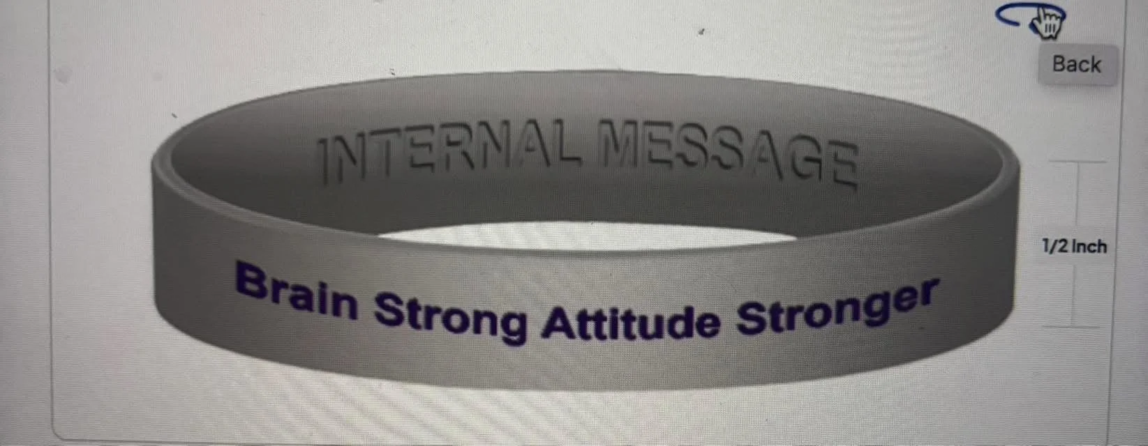 Logan Strong Silicon Bracelet