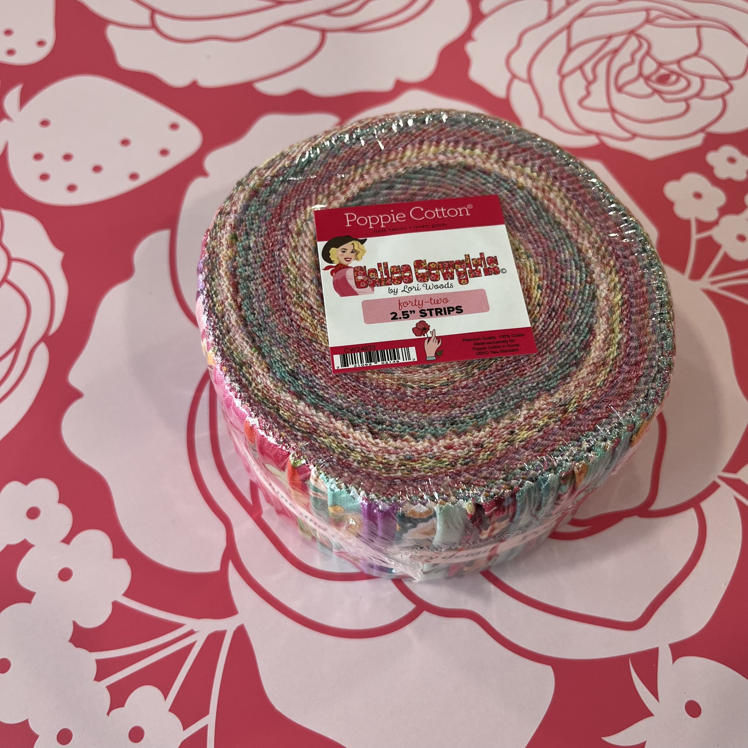 Calico Cowgirls 42 Piece Jelly Roll by Poppie Cotton