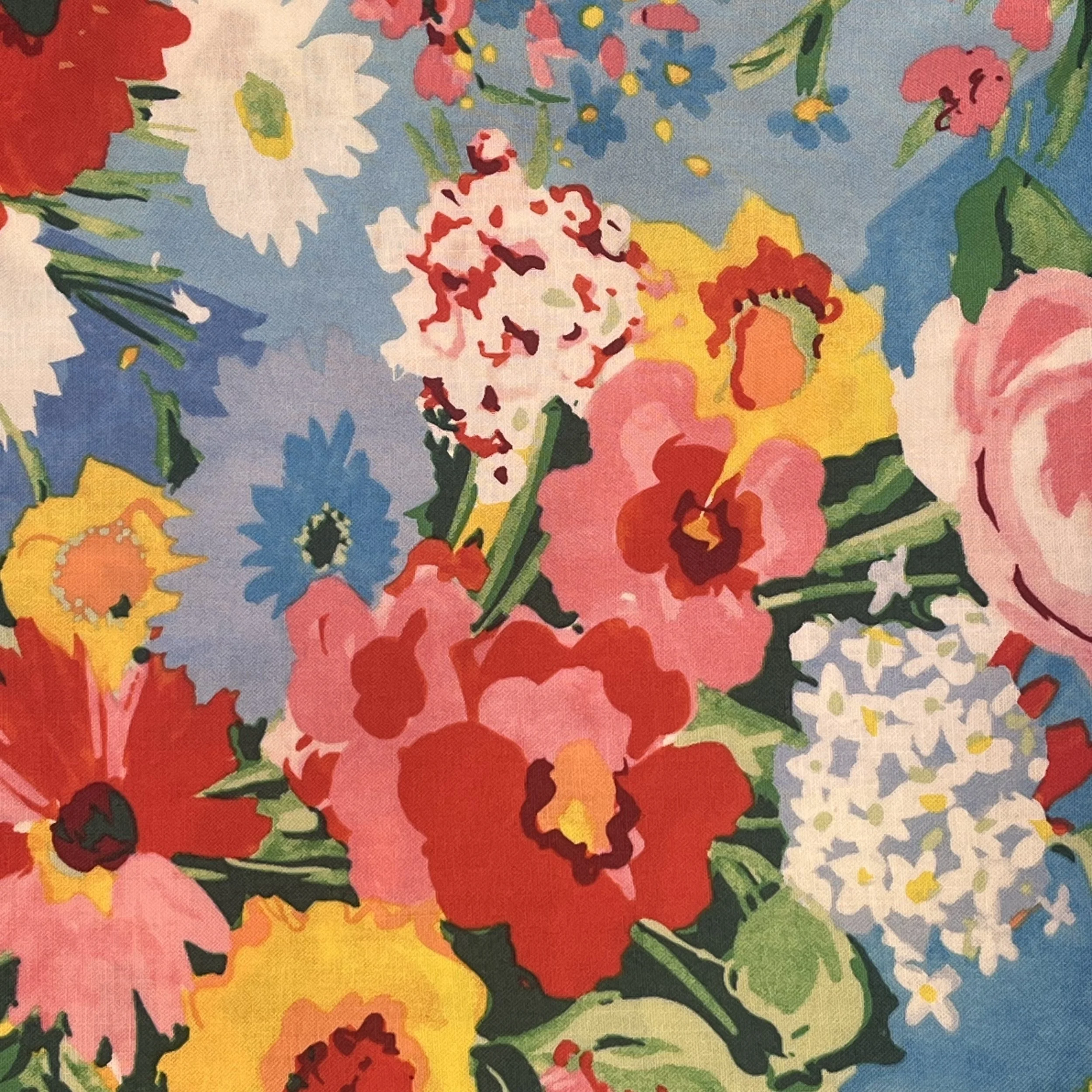 Flowerfields Fabric Line Sunday Table Design by Sarah Campbell for Free Spirit