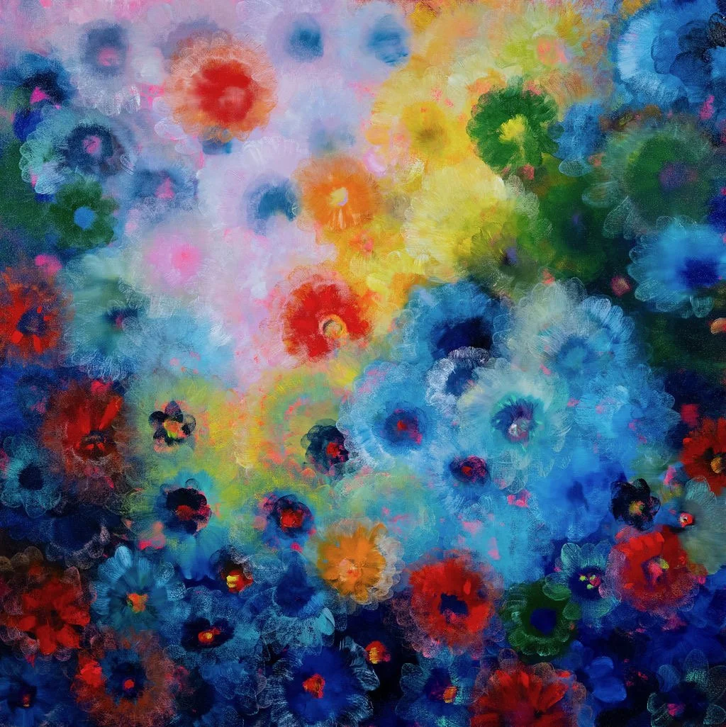 nebula | 54 x 54" | oil on canvas