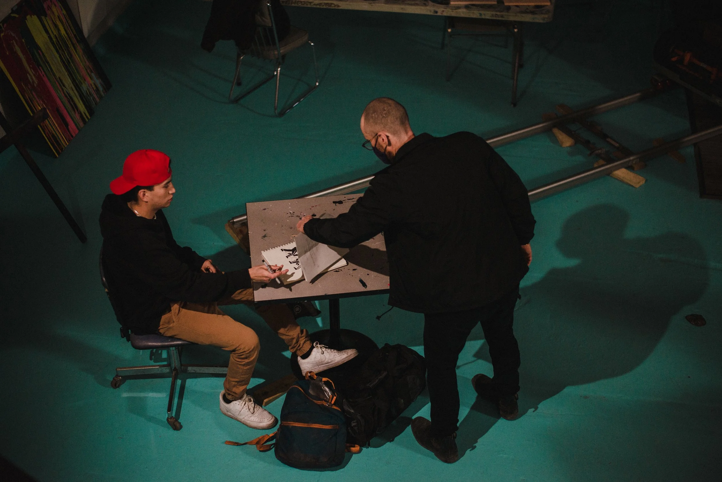 "The Ballad of Gus" — behind the scenes