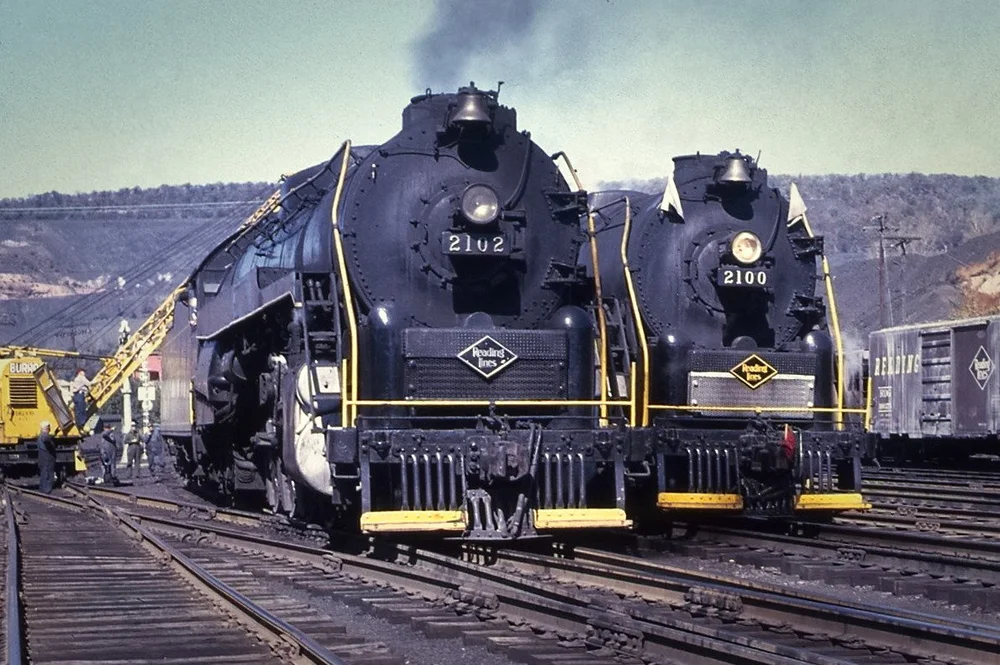 Reading No. 2100 Gallery — American Steam Railroad