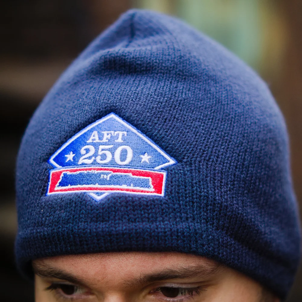 Amtrak Dark Blue Beanie Hat with White Logo 61ZBsJeh0PL._AC_SY350_QL65_.jpg main image 2