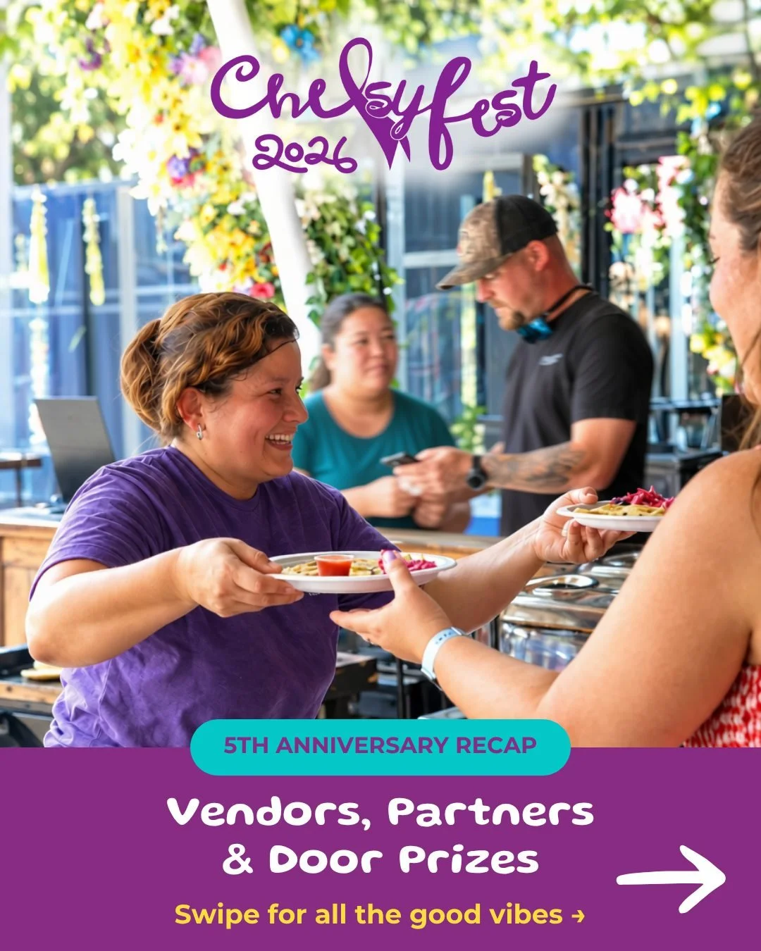 Major shoutout to the incredible vendors, bands, food trucks, and door prize donors who made Chelsyfest 2026 so special! 🛍️🌮🎁

From amazing live music, delicious local eats and handmade artisan crafts to 20+ door prizes, our community showed UP Sa