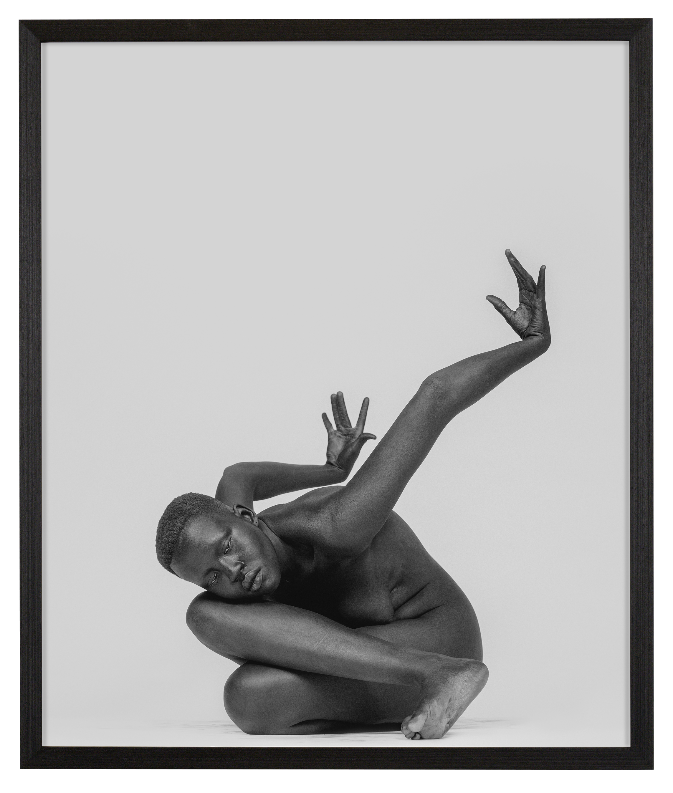 Vancouver art Framed black and white photographic portrait