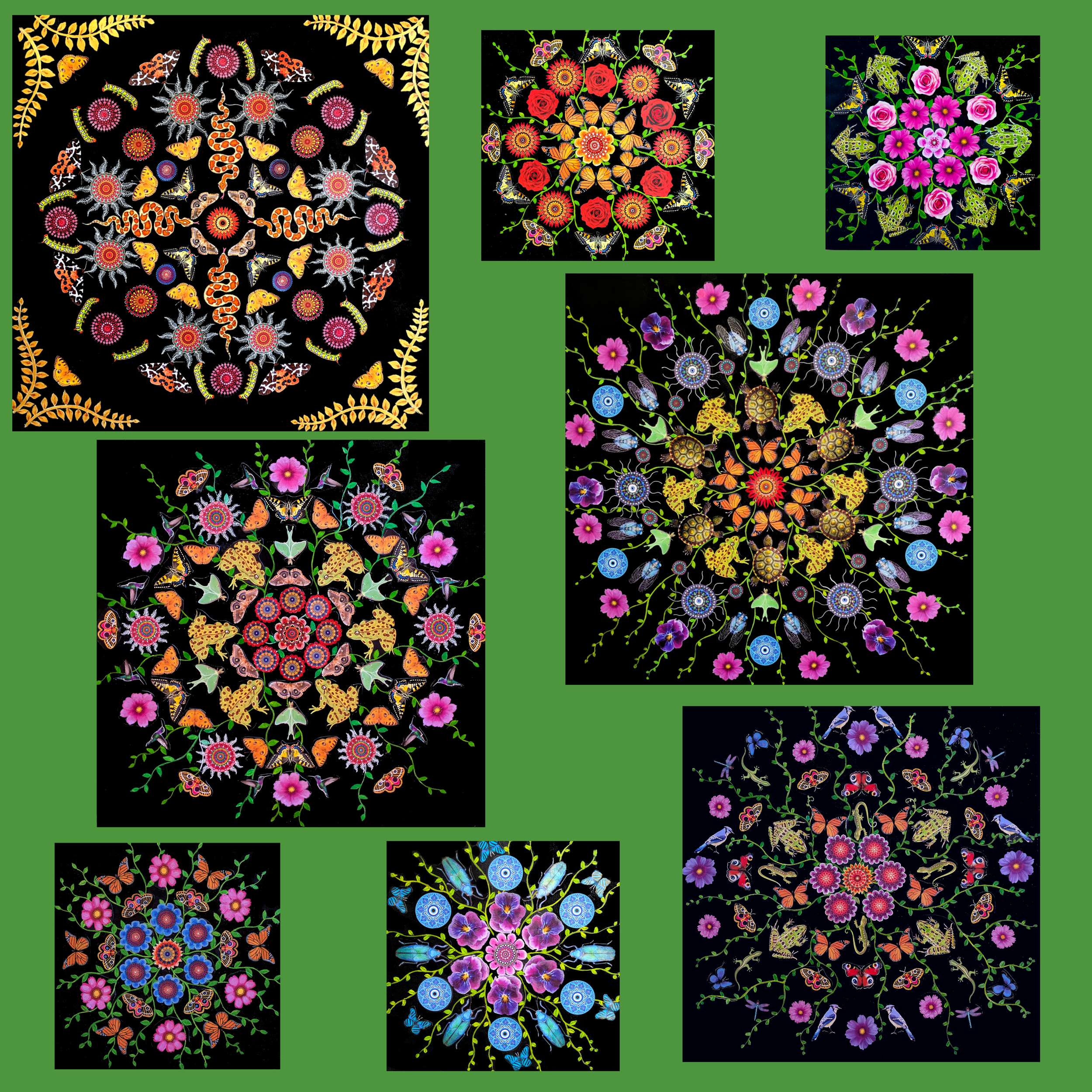 Earth Mandalas - Micro-series