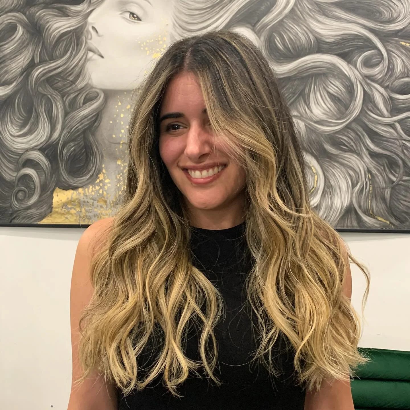 Gorgeous bright blonde balayage 🌞✨ using @lorealpro #hollywoodhairstylist #miamihairstylist #miami #hollywoodflorida