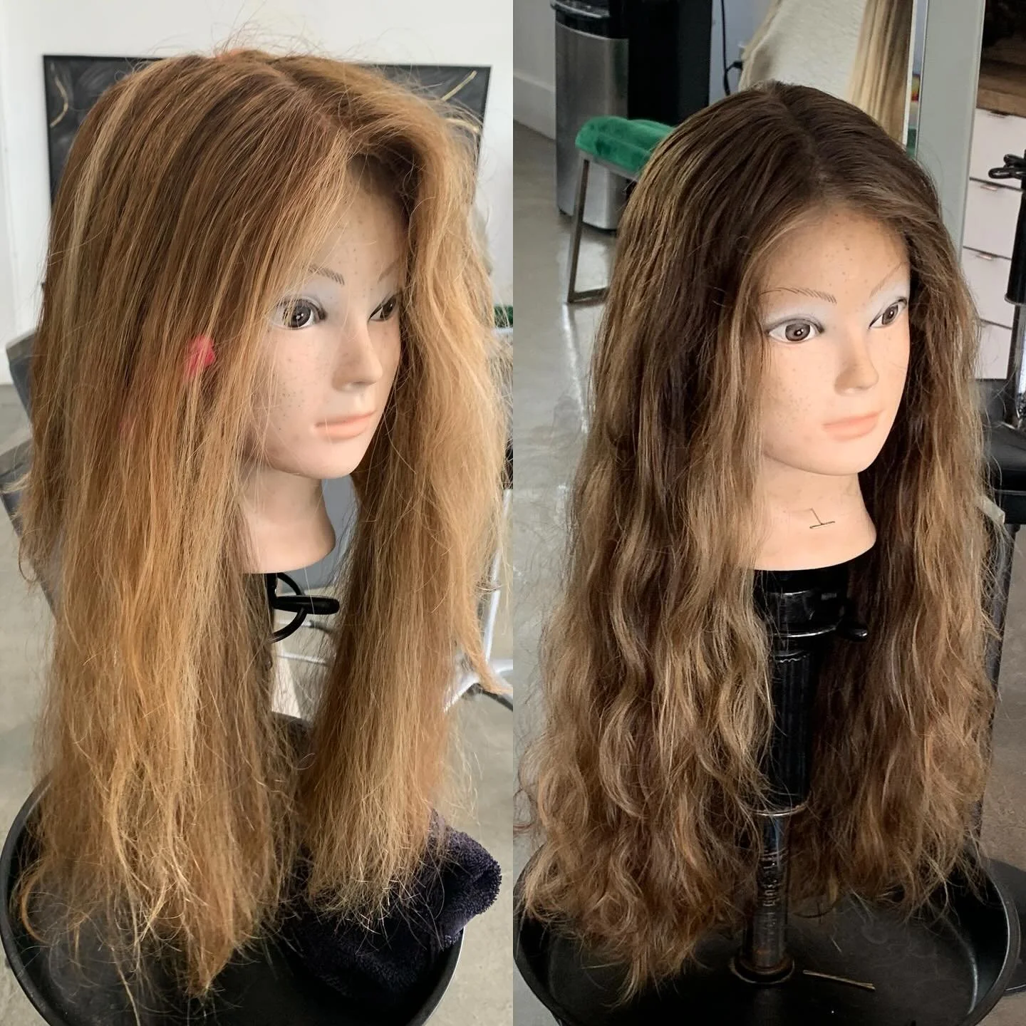 Refreshed Wig Color = New Wig ✨ using  @lorealpro and @redkenpro  #miamihairstylist #hollywoodhairstylist #miami #hollywoodflorida #wigcolorist