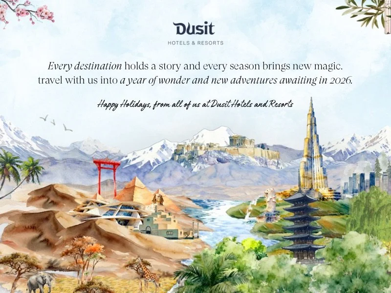 Festive card for Dusit