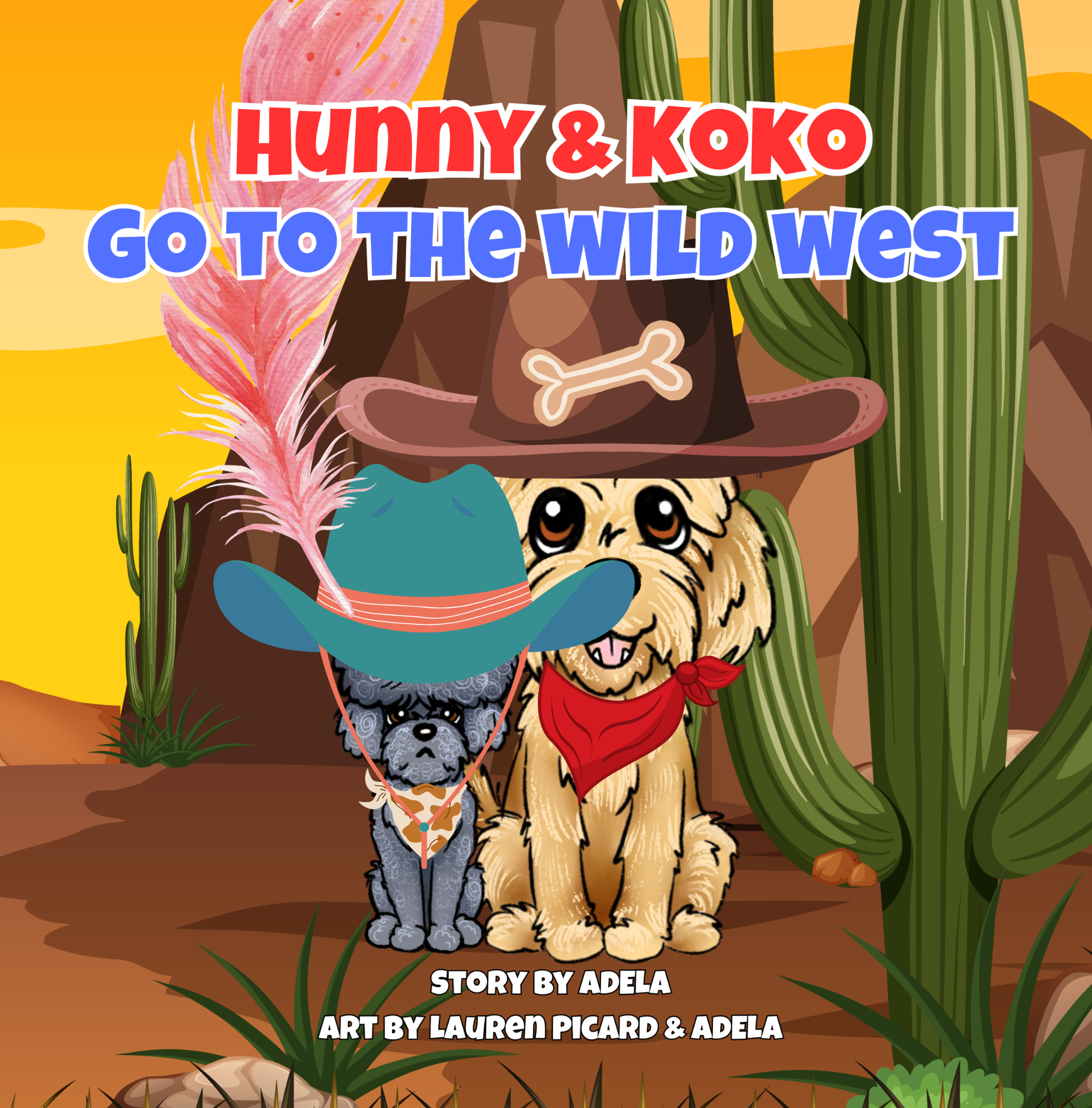 Hunny &amp; Koko Go to the Wild West: A Jelly Bean Mystery for Kids
